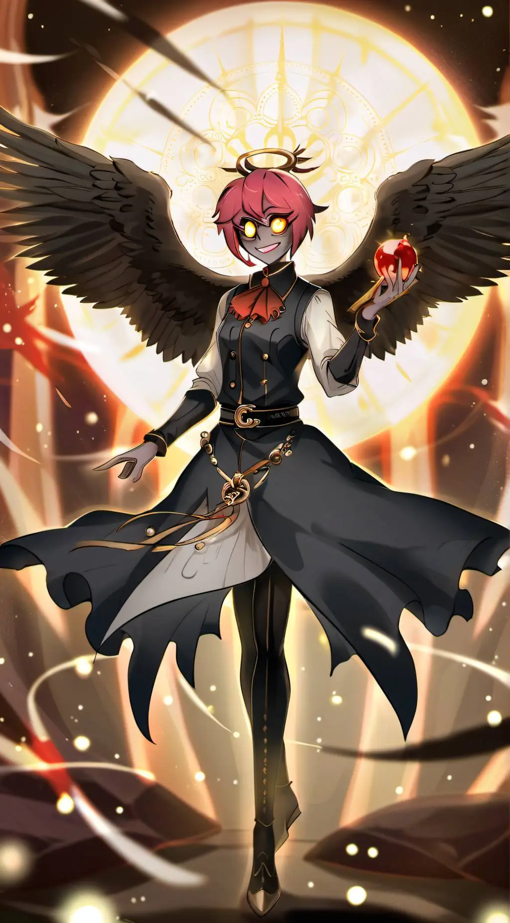 ai character: appleradio background