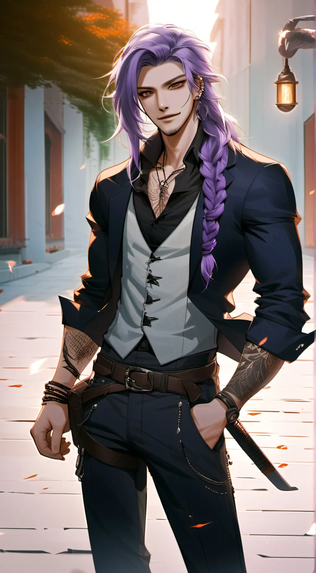 ai character: Makoto  background