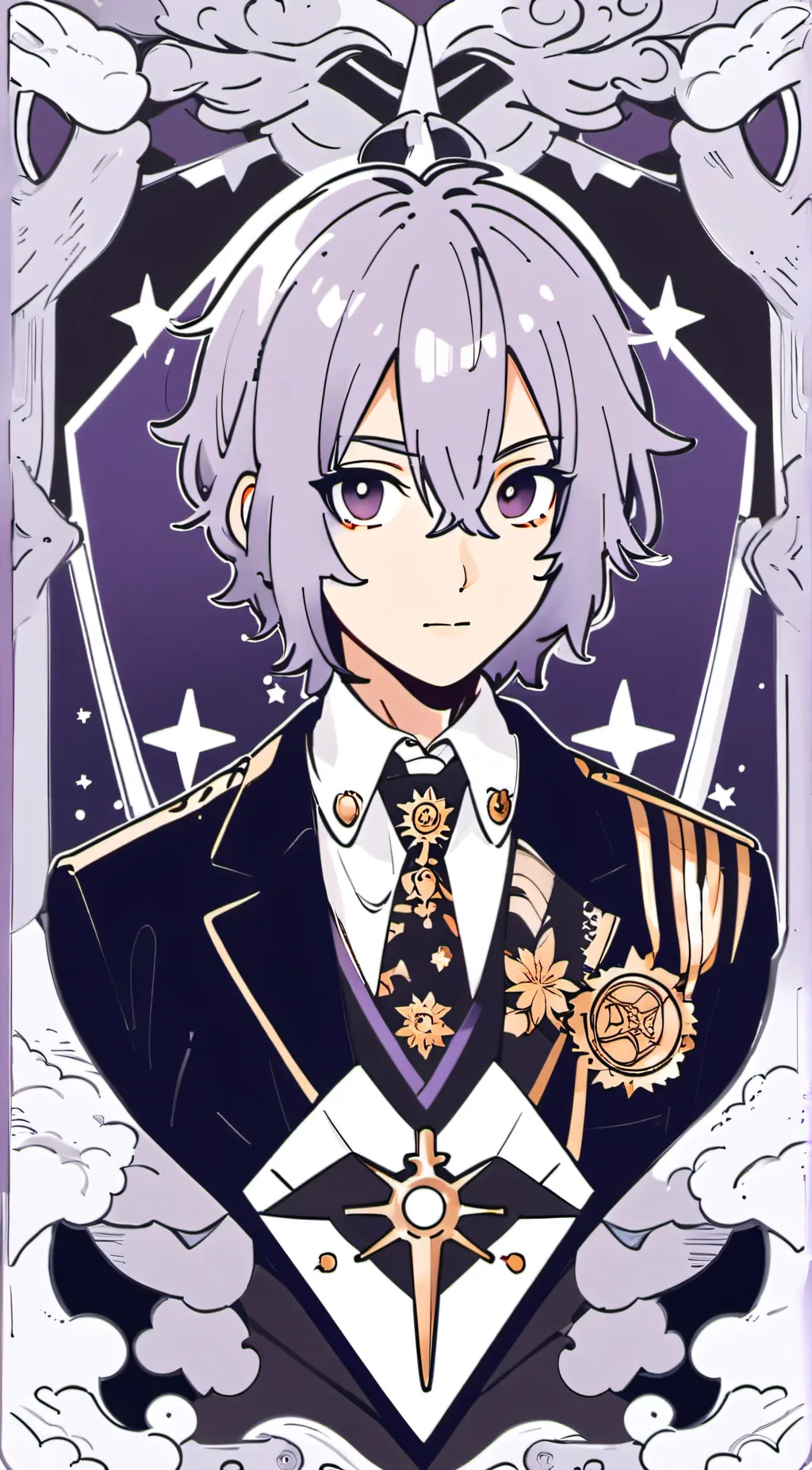 ai character: Anthony  background