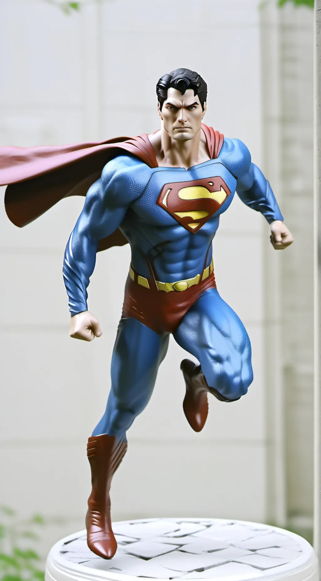 ai character: Superman  background