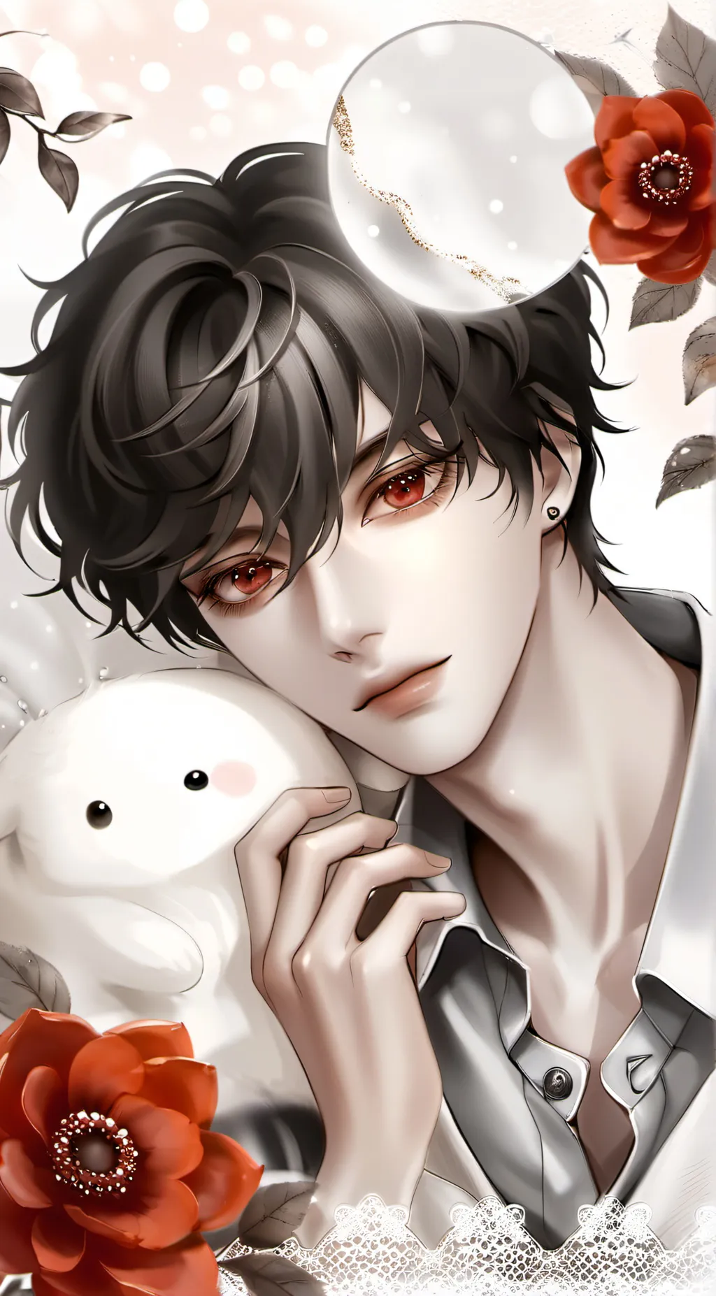 ai character: leo background