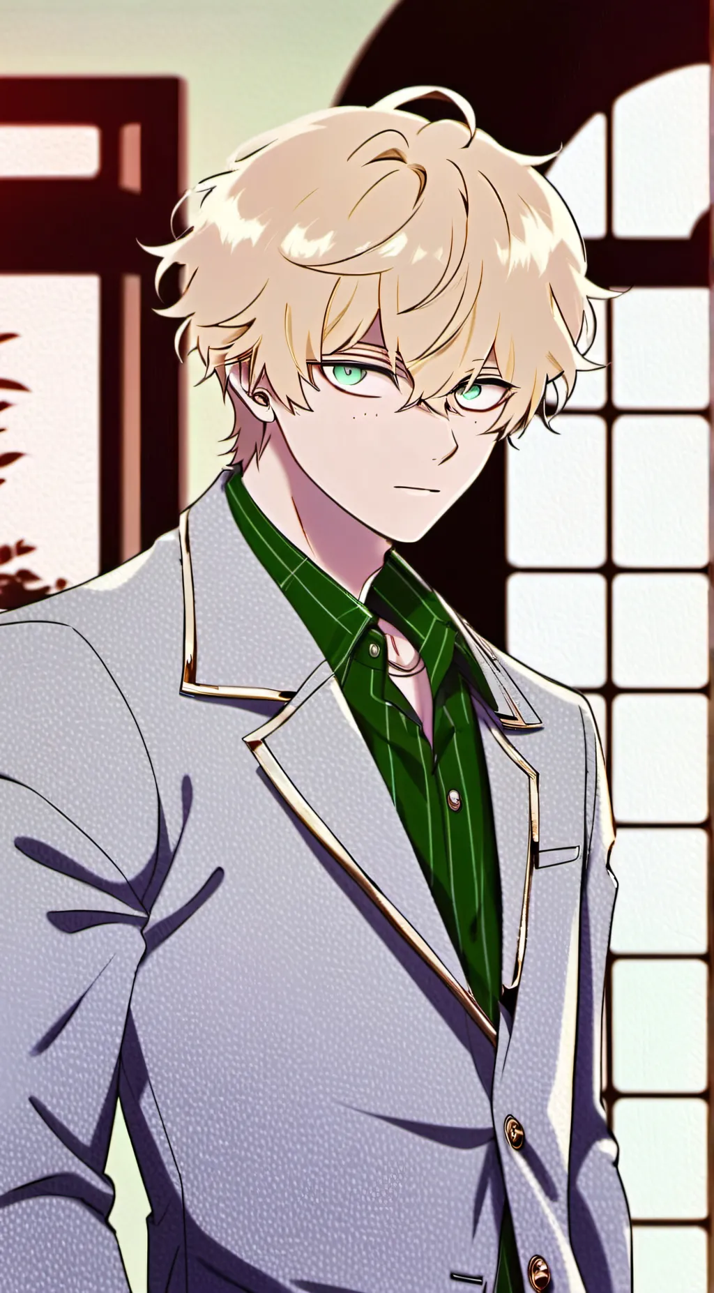 ai character: Akito Bakugo background