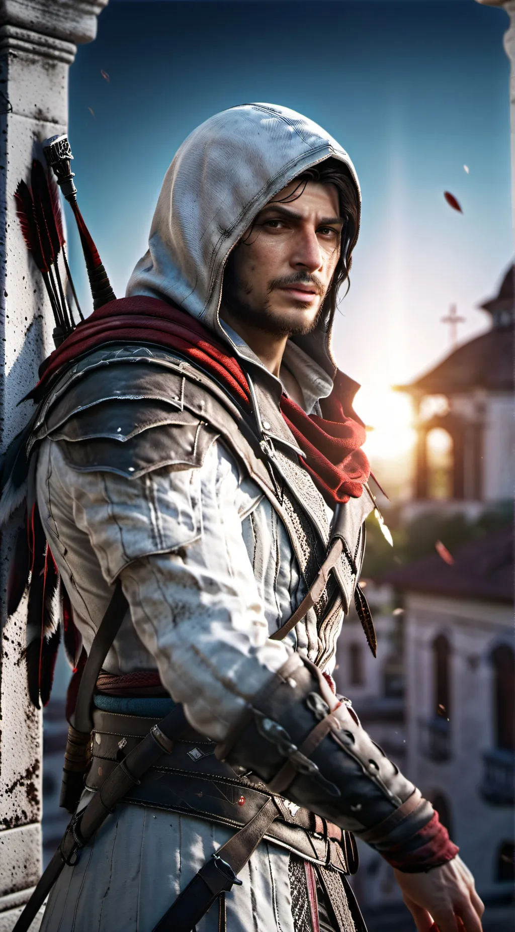 ai character: Ezio Auditore background