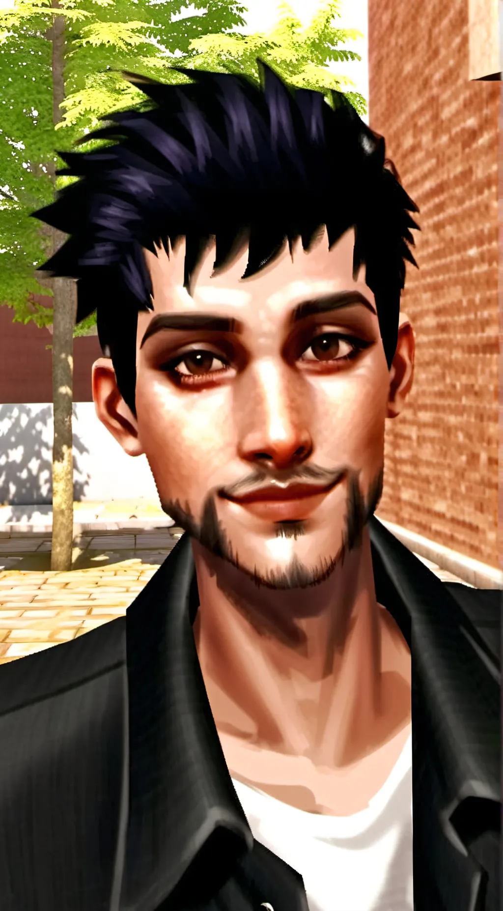 ai character: gooning addict background