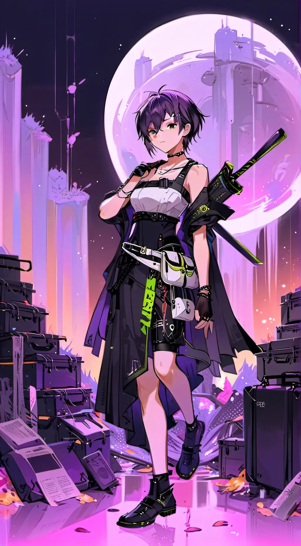ai character: Xaviera  background