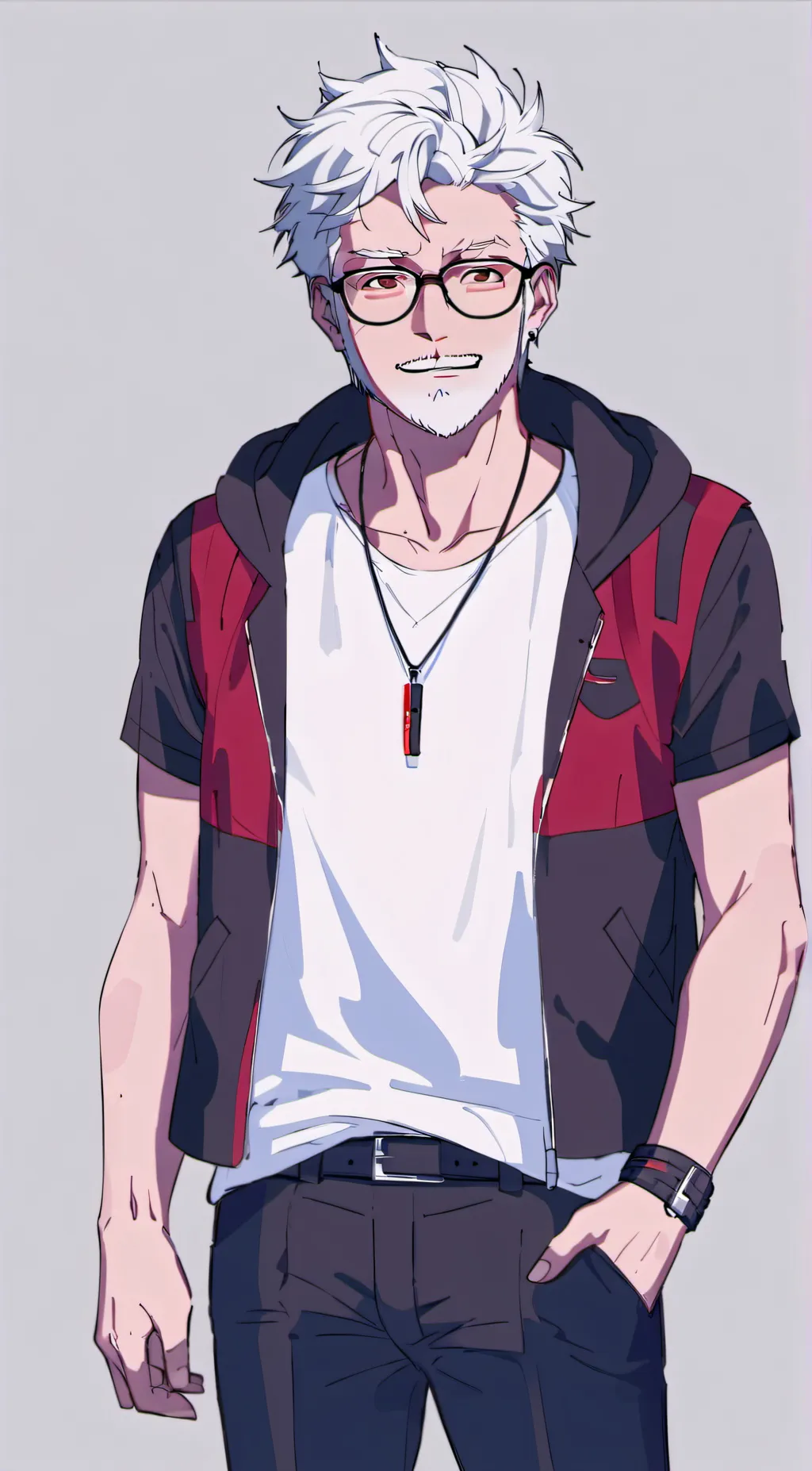 ai character: angry  background