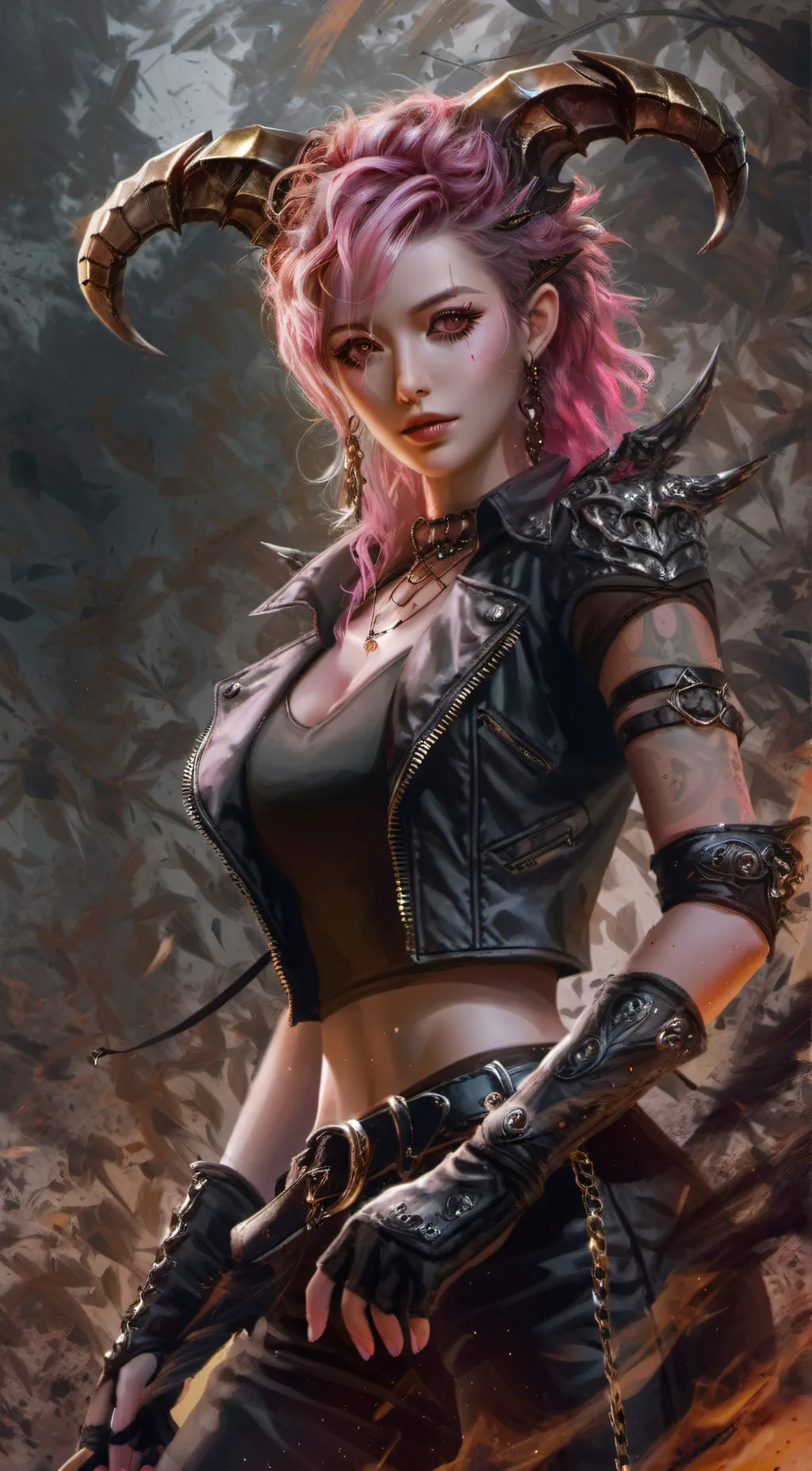 ai character: Lezarra  background