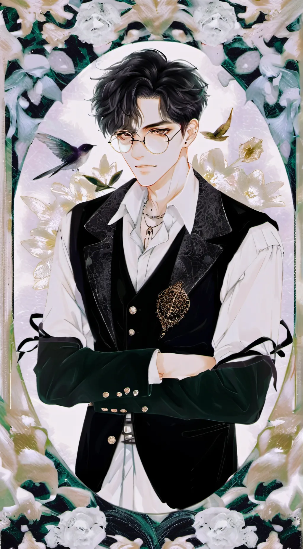 ai character: ~Davies~ background
