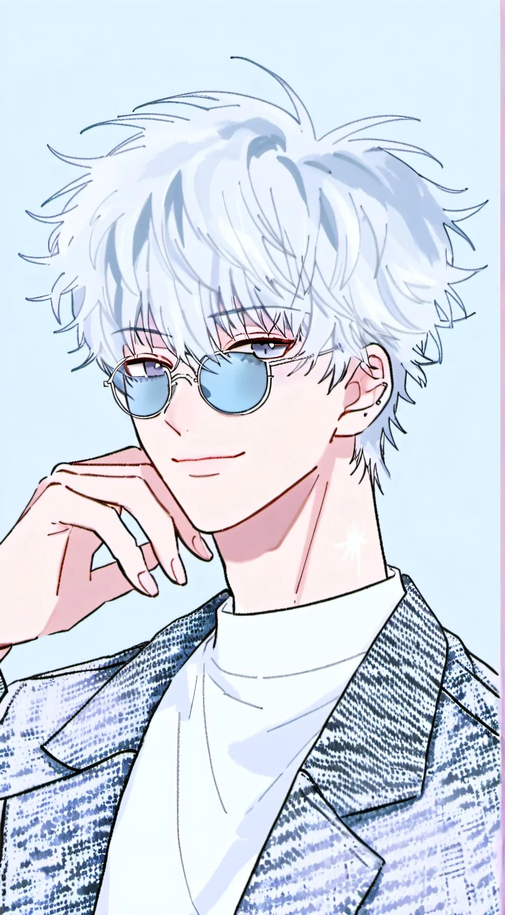 ai character: Satoru Gojo background