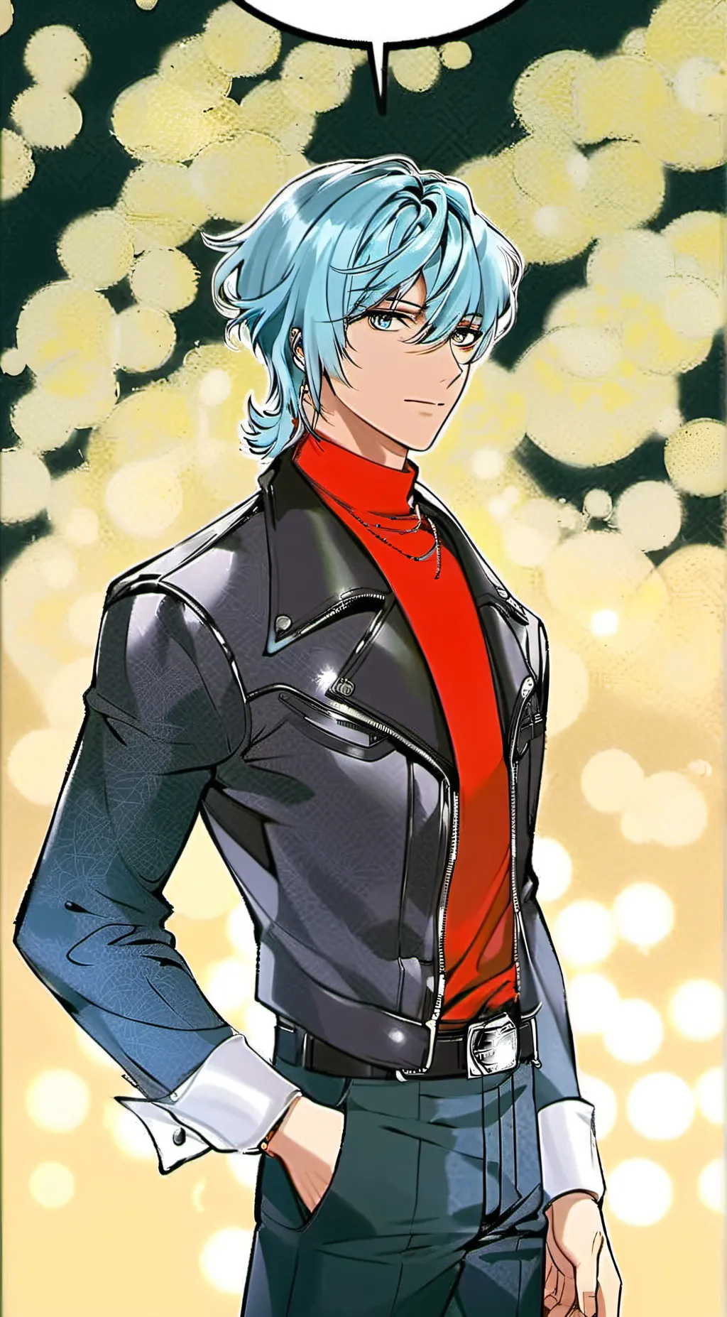 ai character: Lance  background