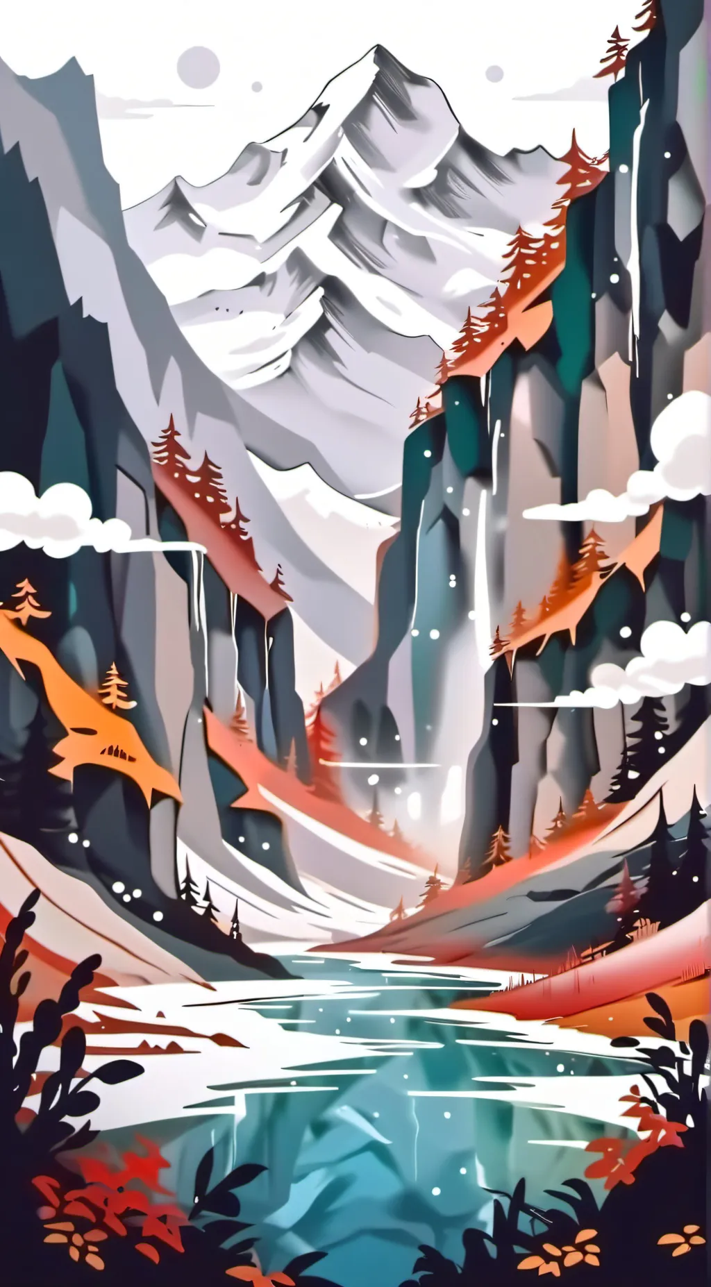 ai character: Umbrella Academy background