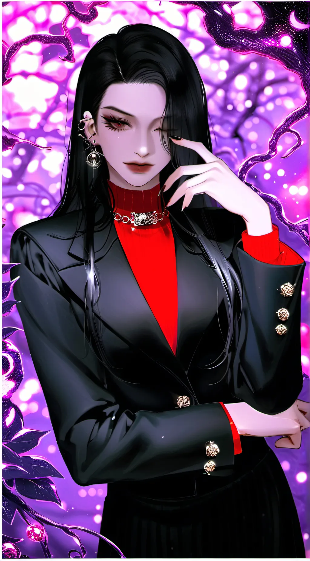 ai character: Amanda background
