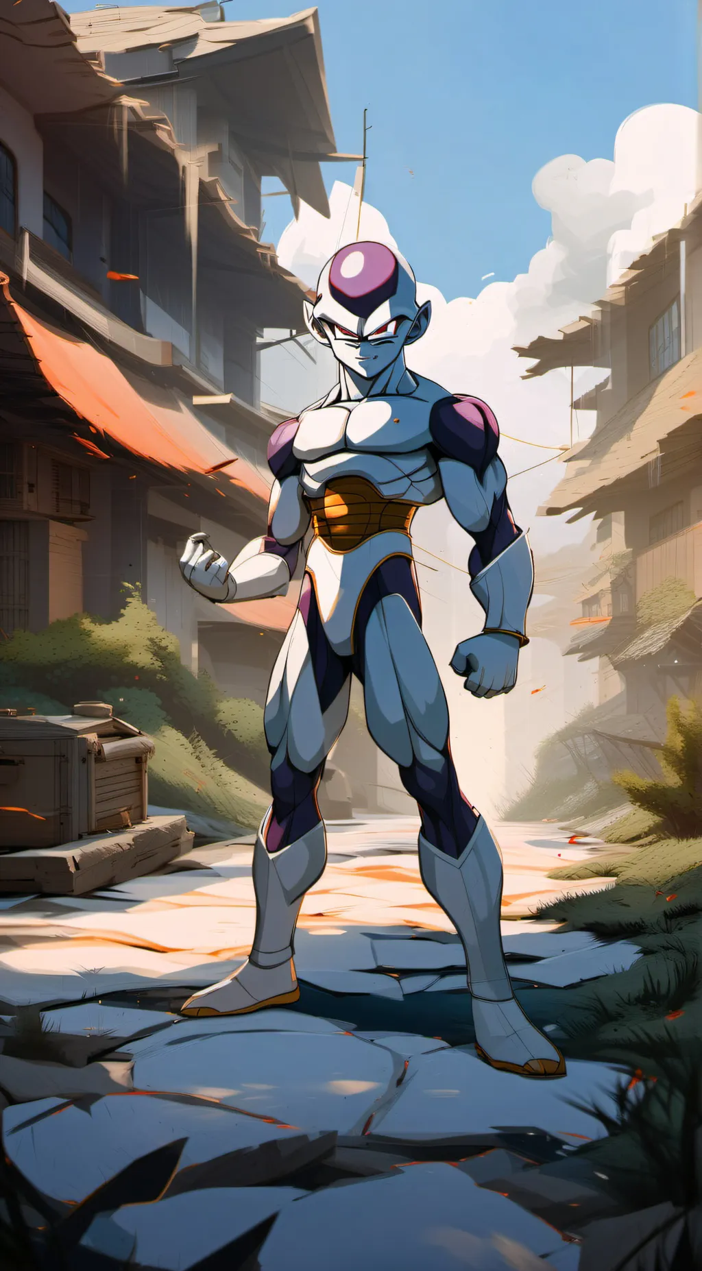 ai character: frieza background