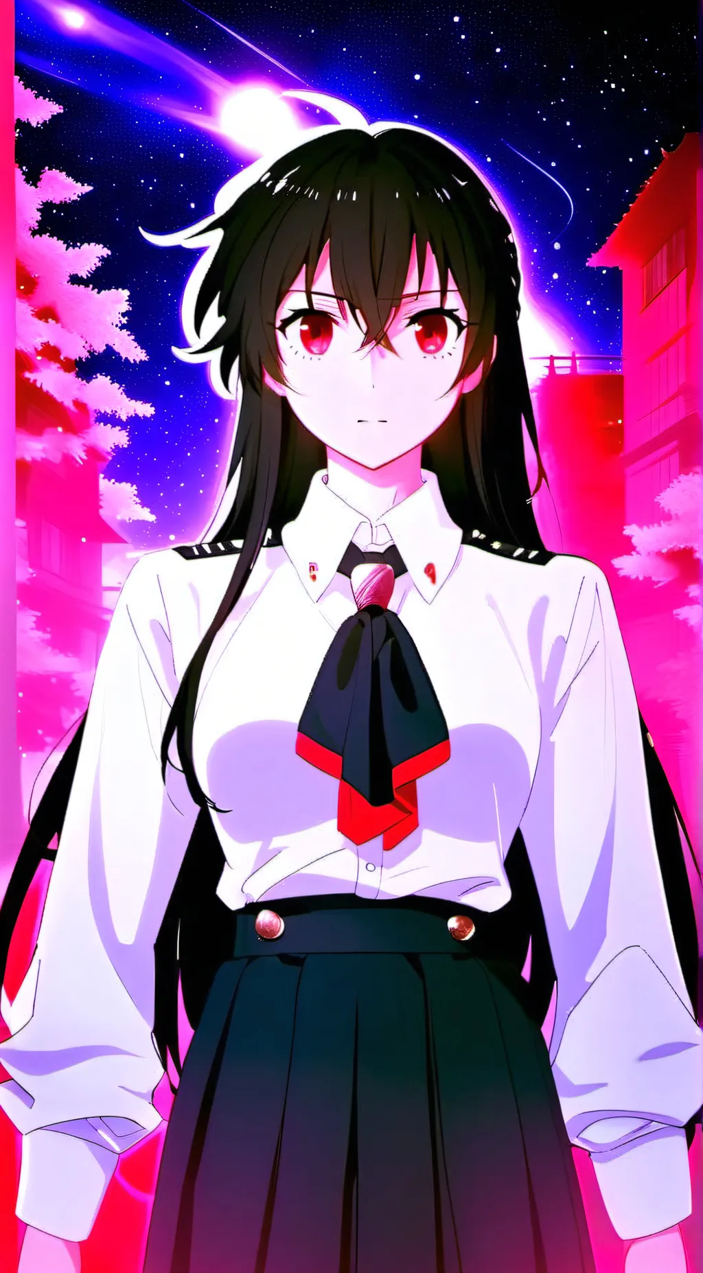 ai character: Hikari background