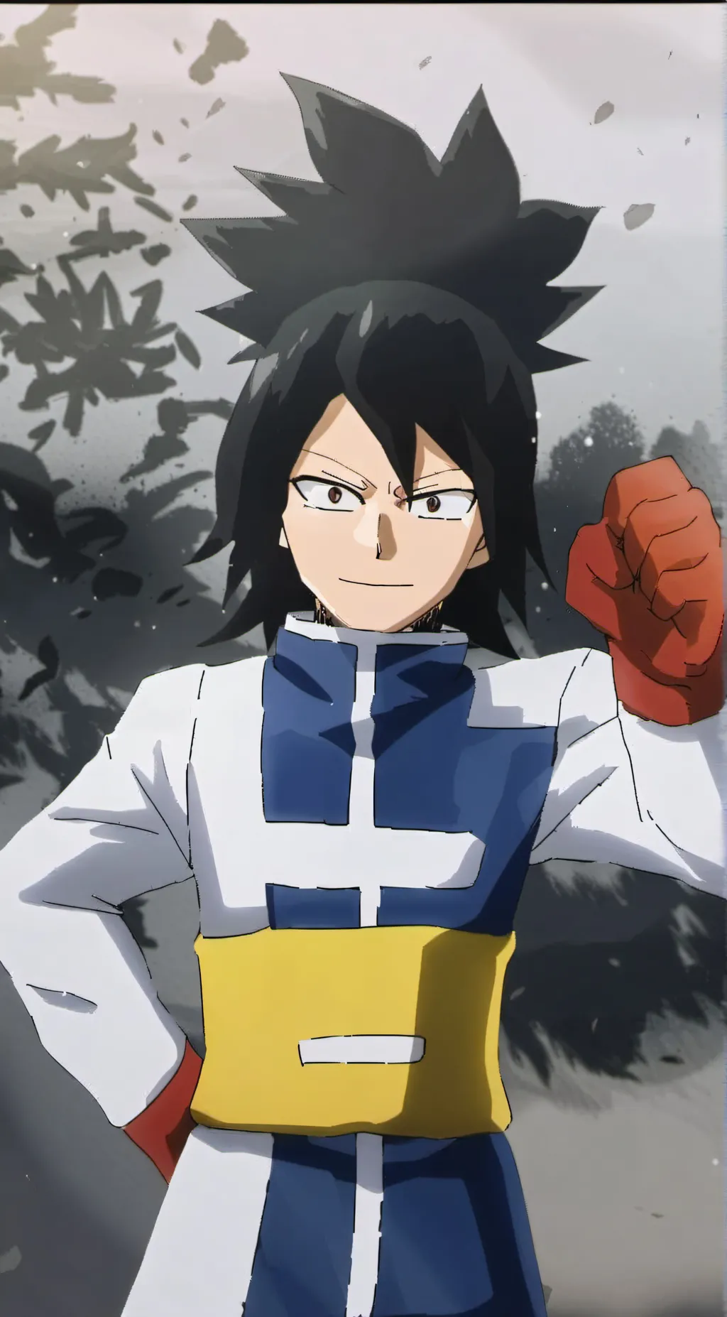 ai character: Nana shimura background
