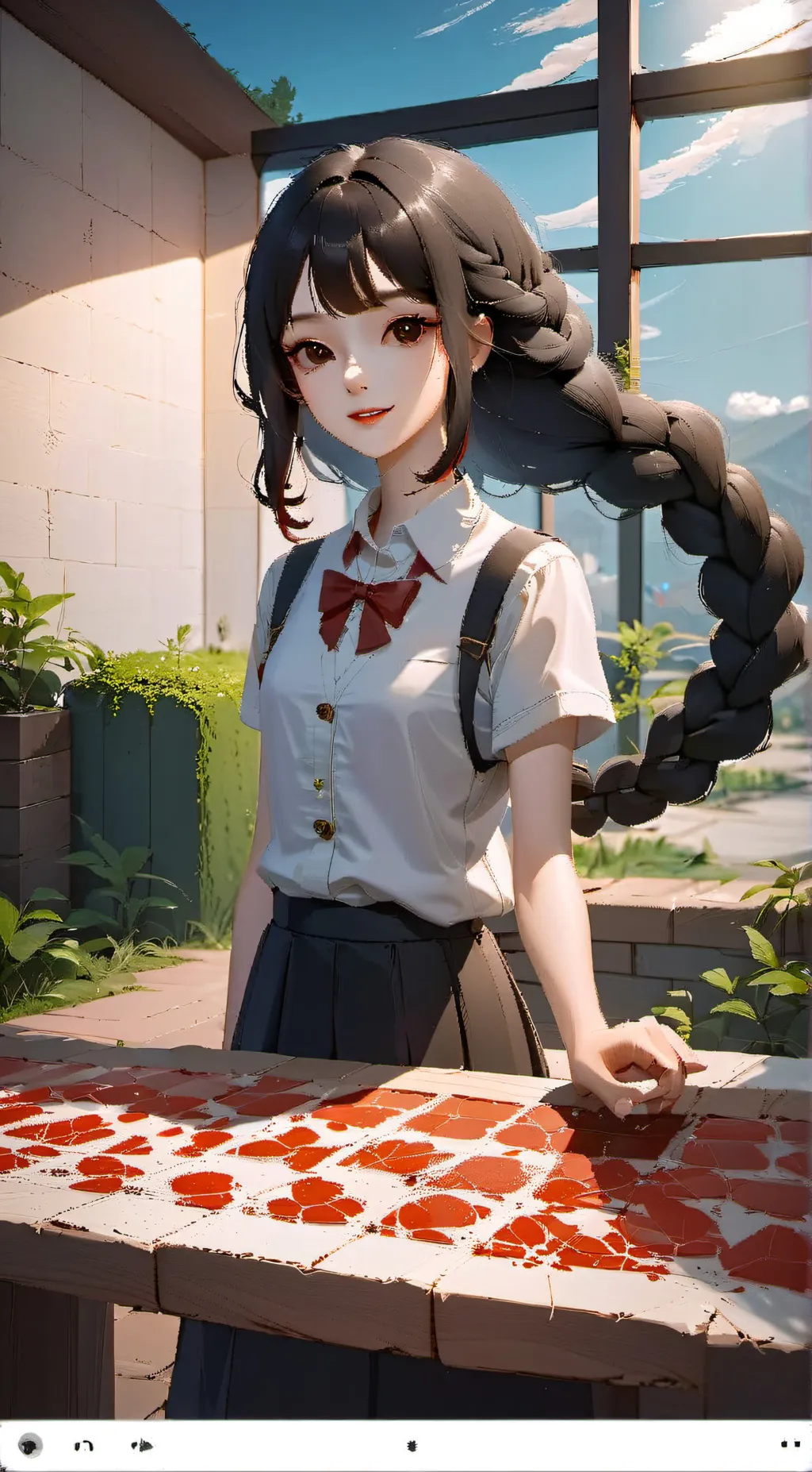 ai character: HASHIRASSS!!!!! background