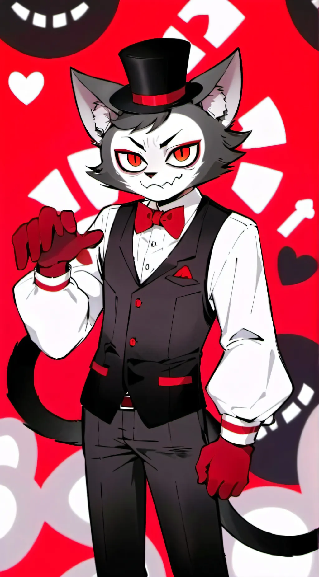 ai character: husker background