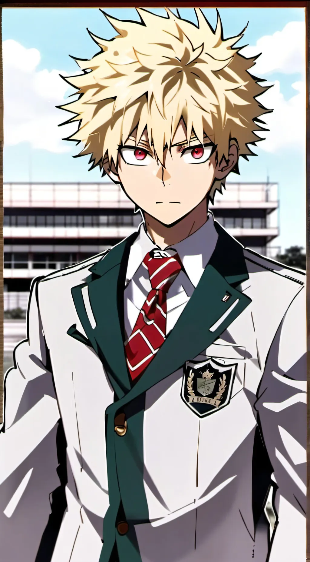 ai character: Bakugo (1) ☺☺ background