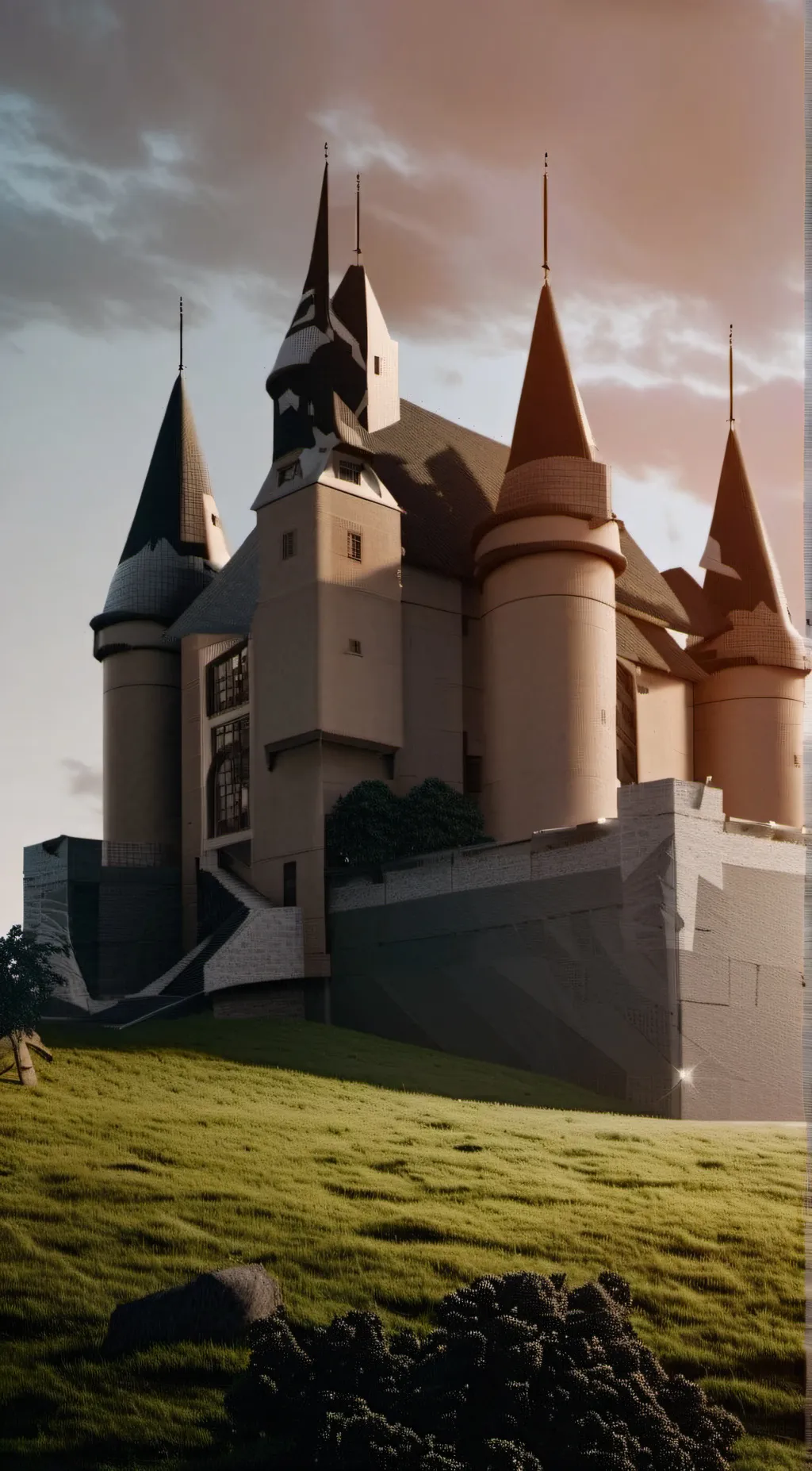 ai character: Hogwarts background