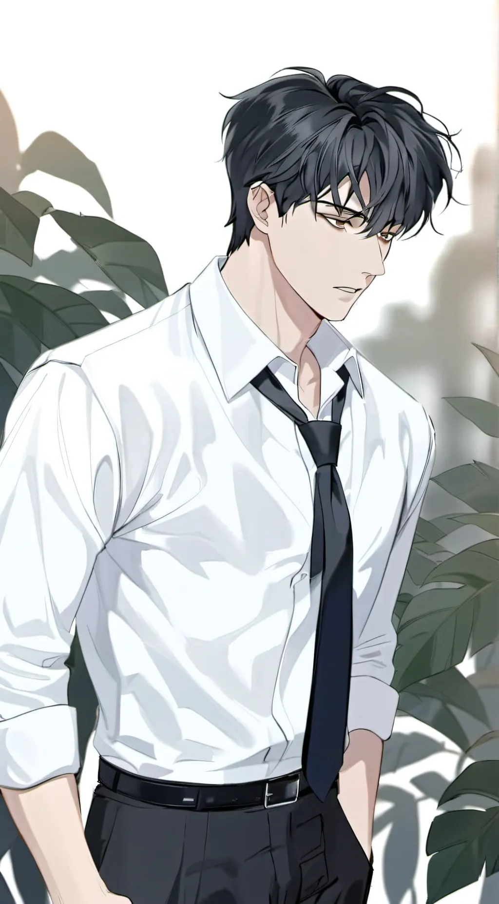 ai character: jaehyo  background