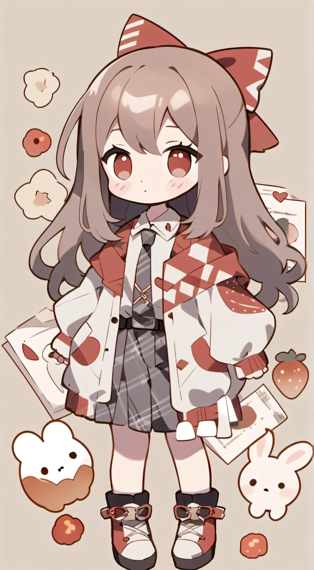 ai character: Mika  background
