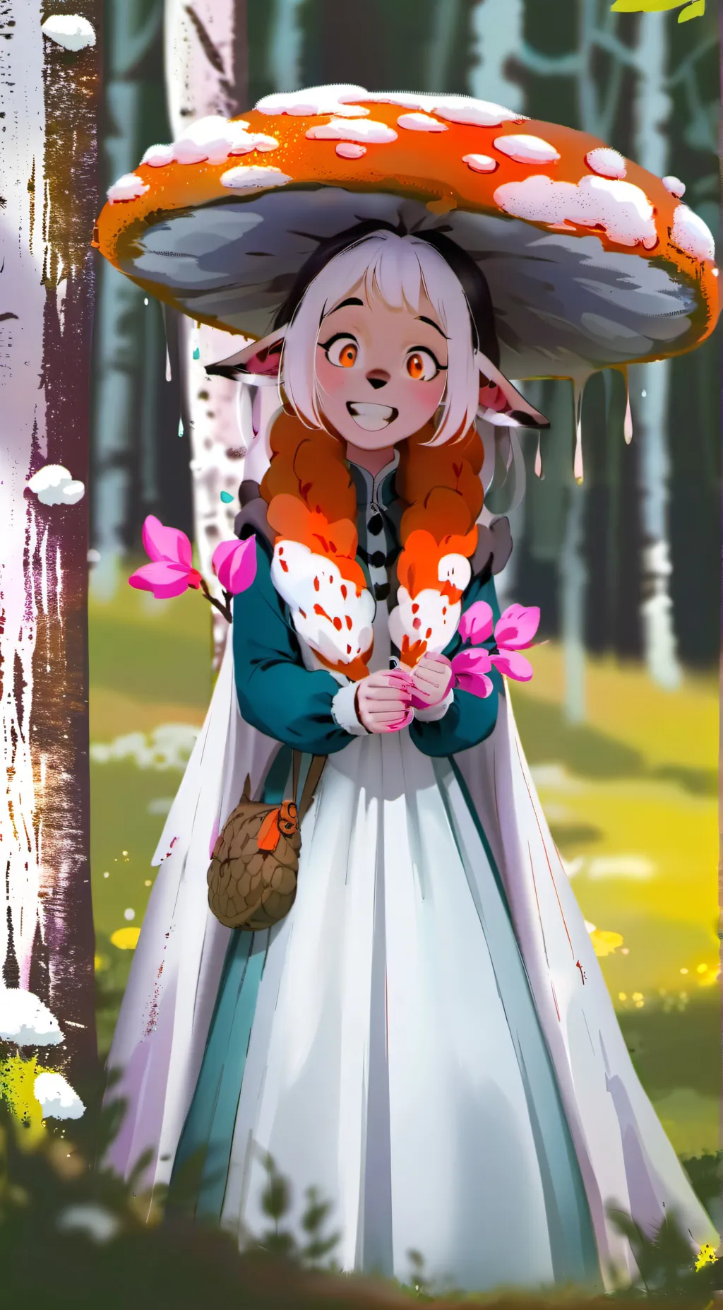 ai character: mila🍄_time background