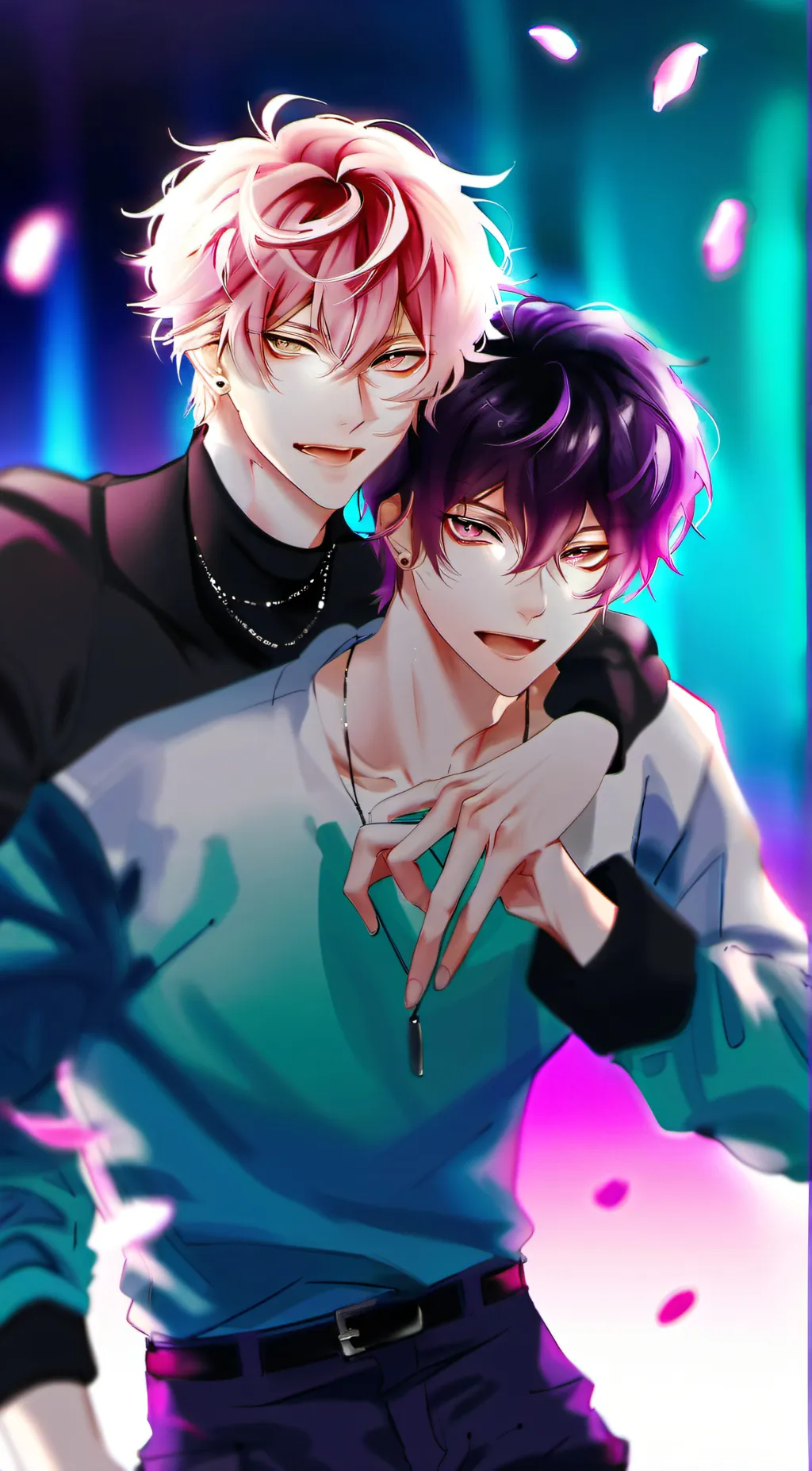 ai character: Suki & Ruki Komori background