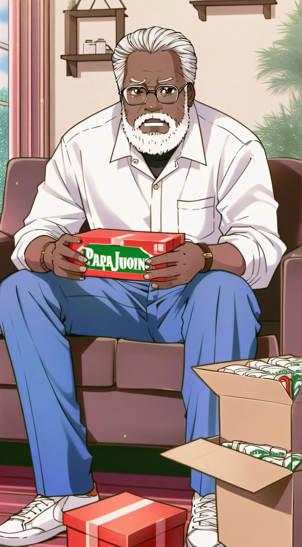 ai character: devonte van johnso background