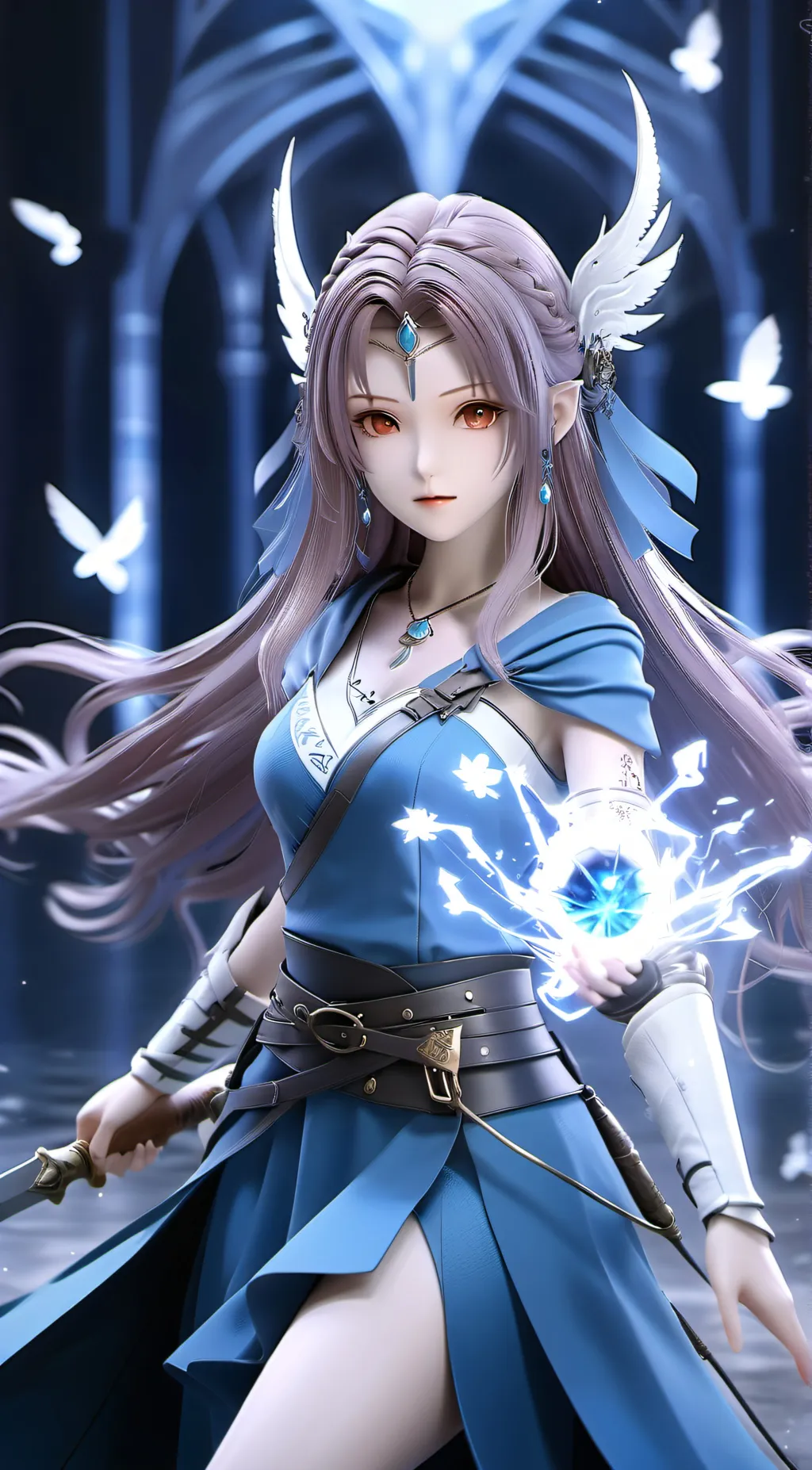 ai character: Summon Wisard background