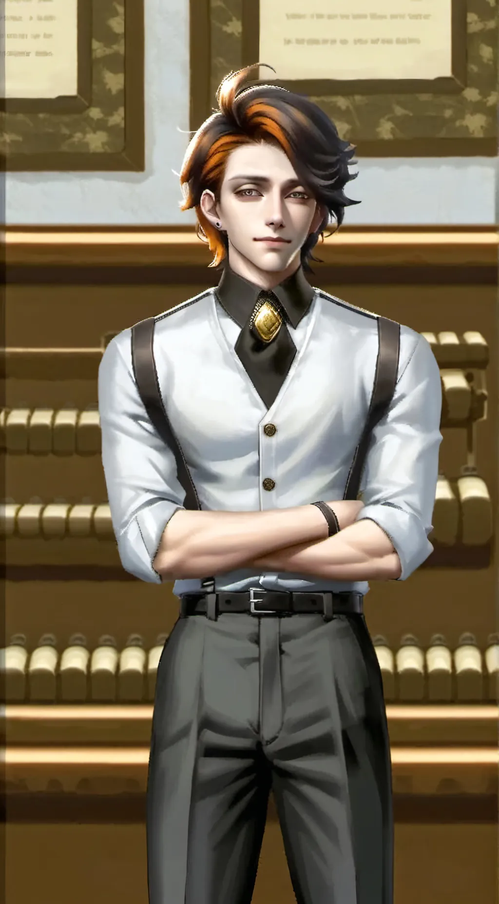 ai character: Enmu background