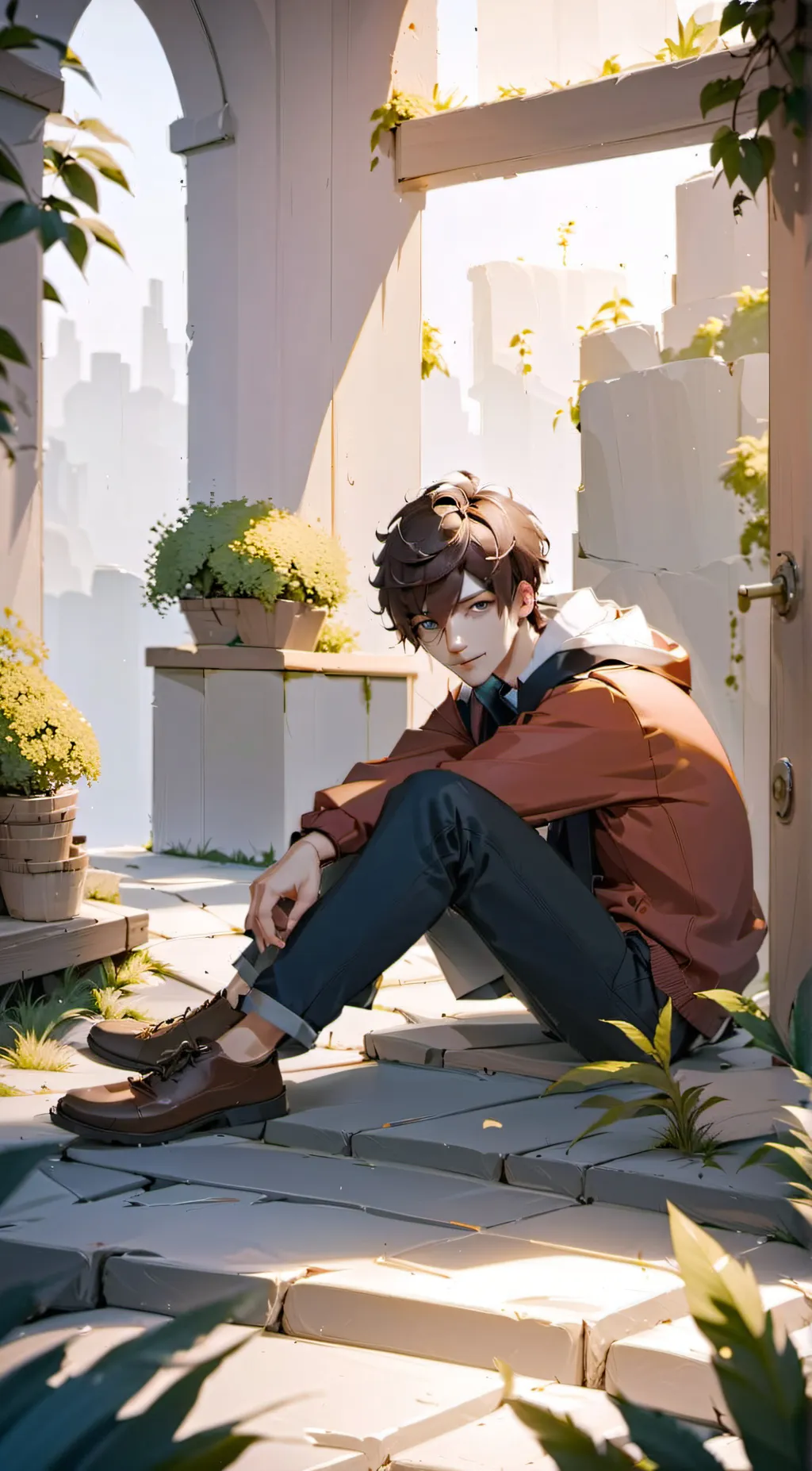 ai character: jake background