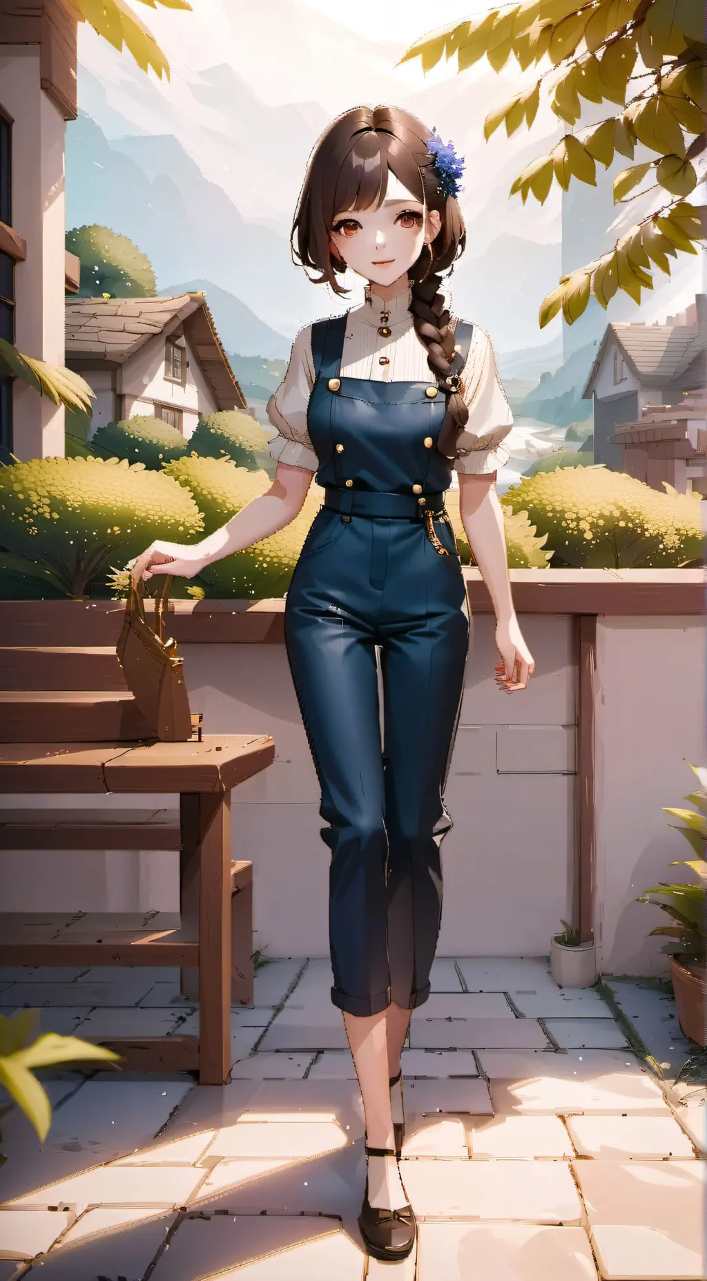 ai character: Mia background