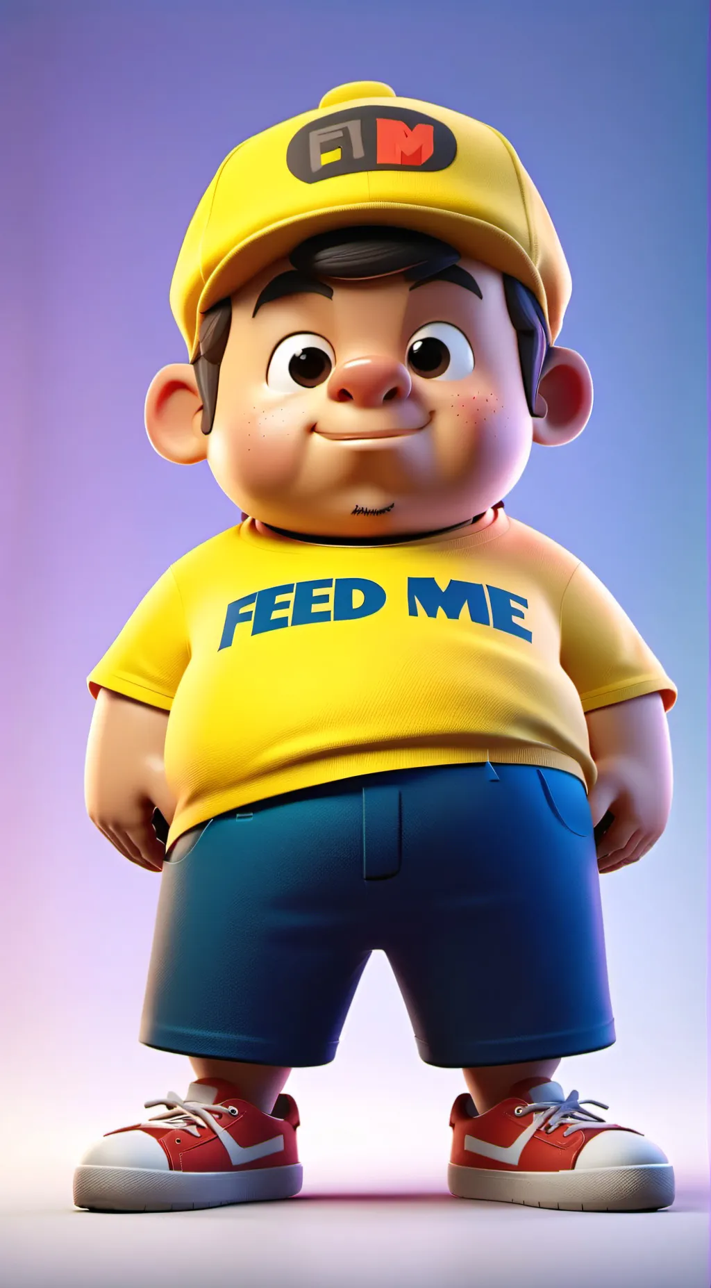 ai character: chubb munch background