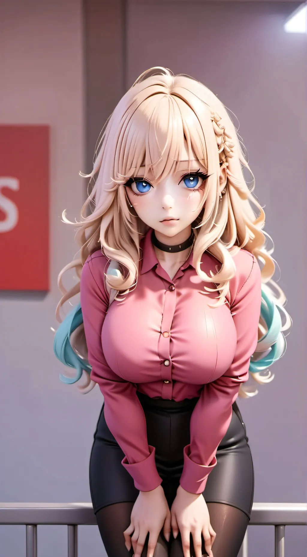 ai character: Rei Tachibana  background