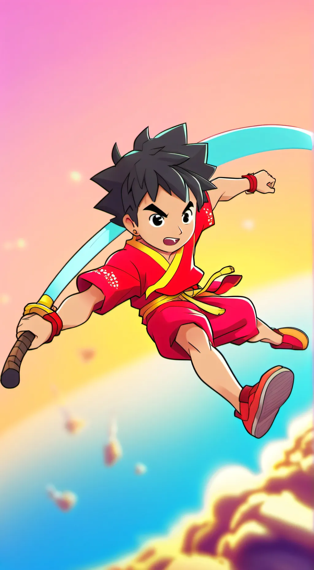 ai character: mha Battle 1234567 background