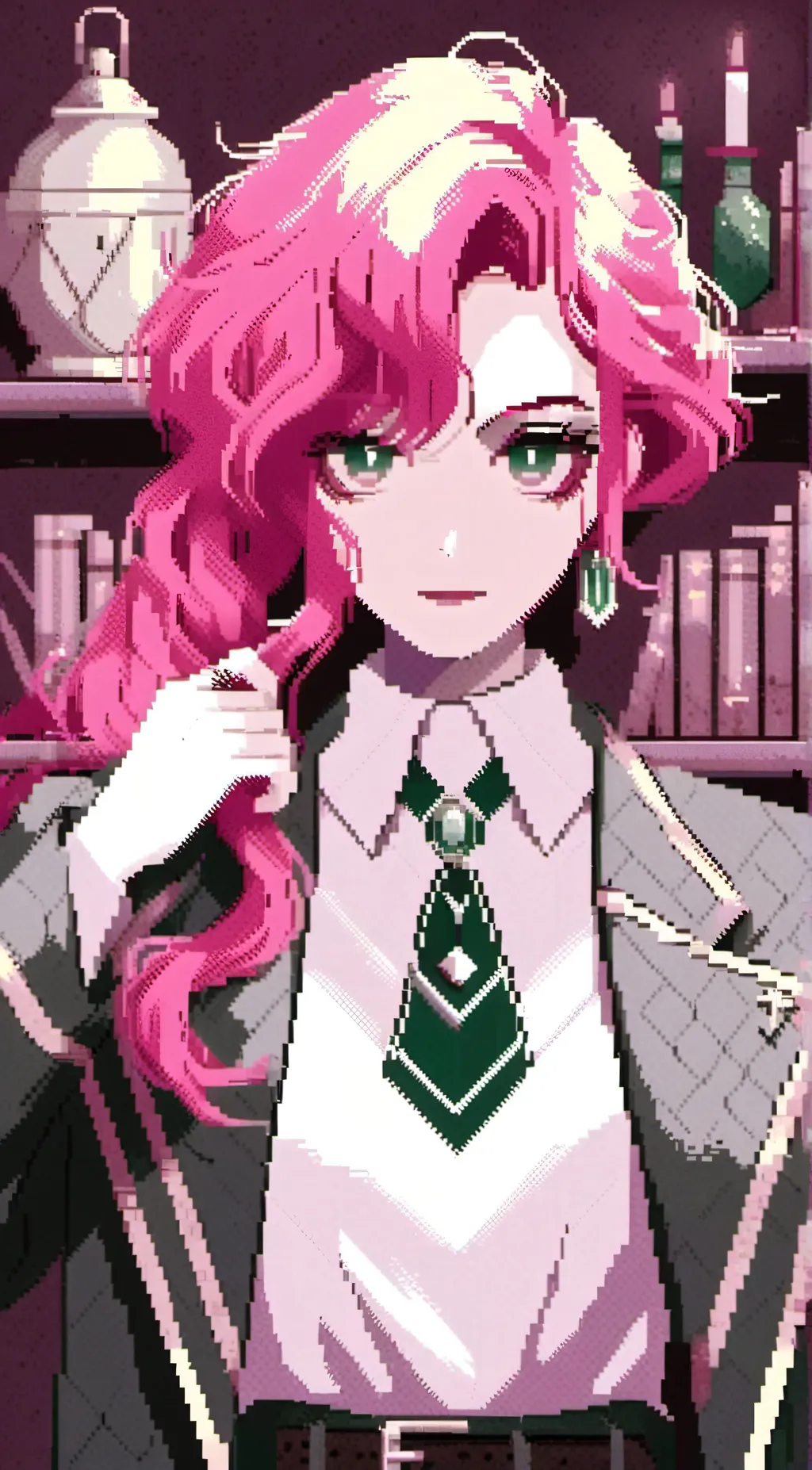 ai character: ||~Slytherin AU~|| background