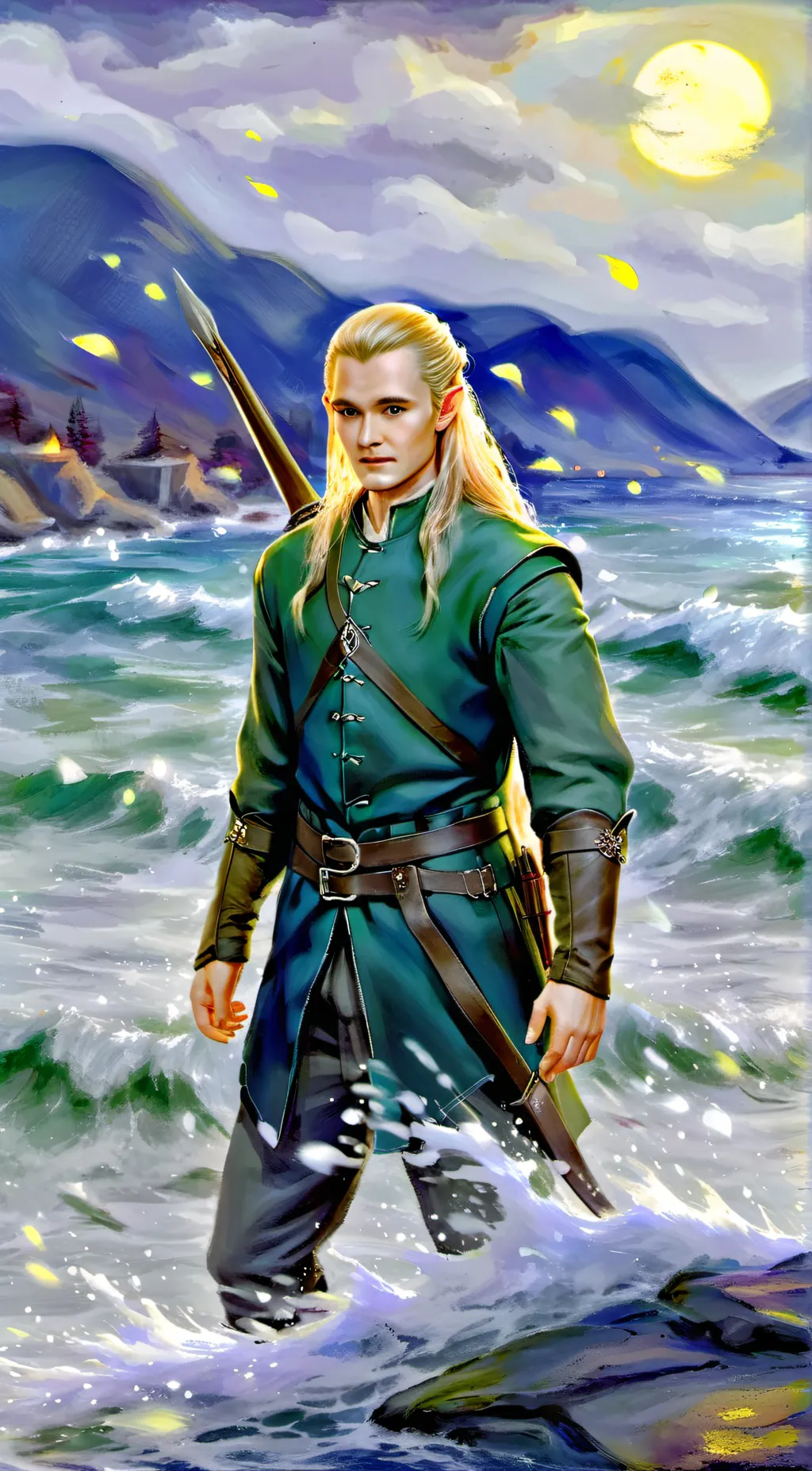 ai character: LOTR background