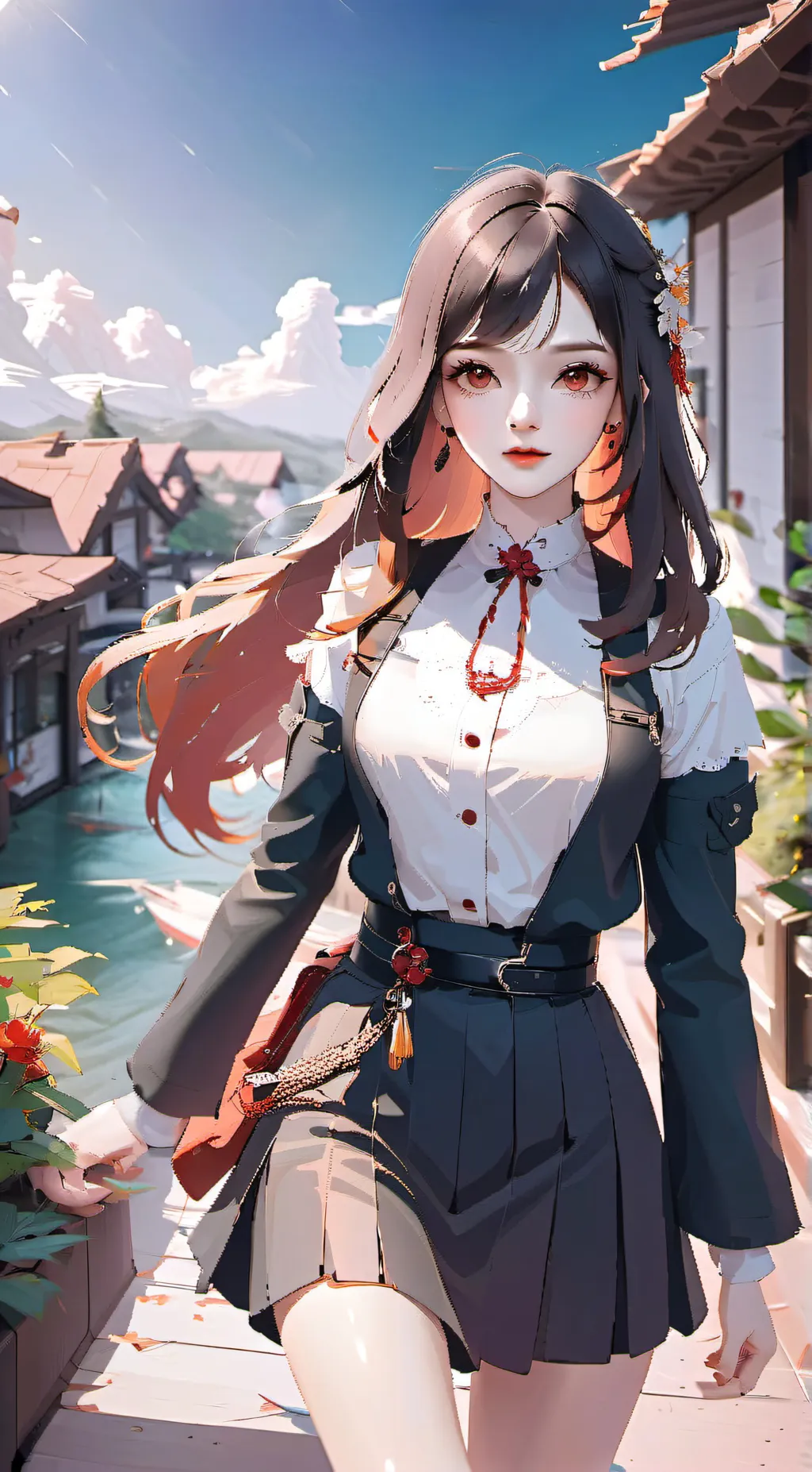ai character: Lily background