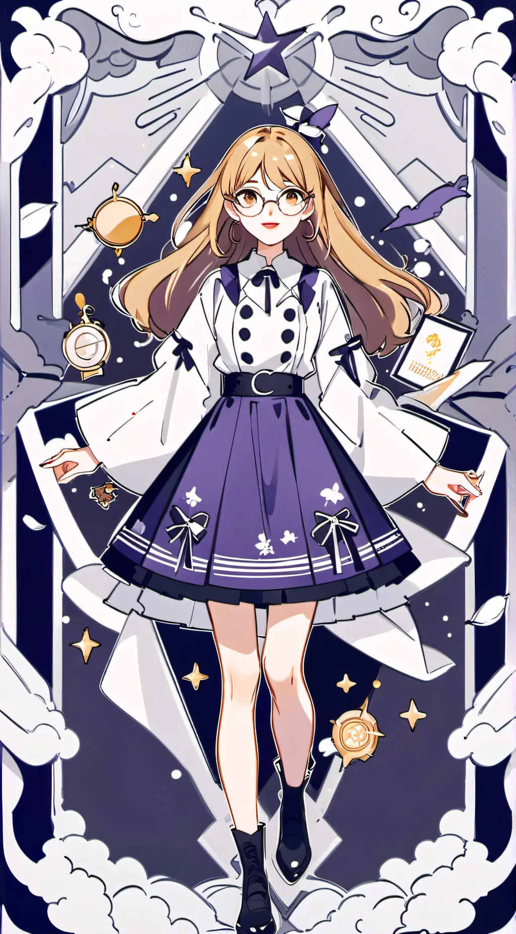 ai character: Serena background