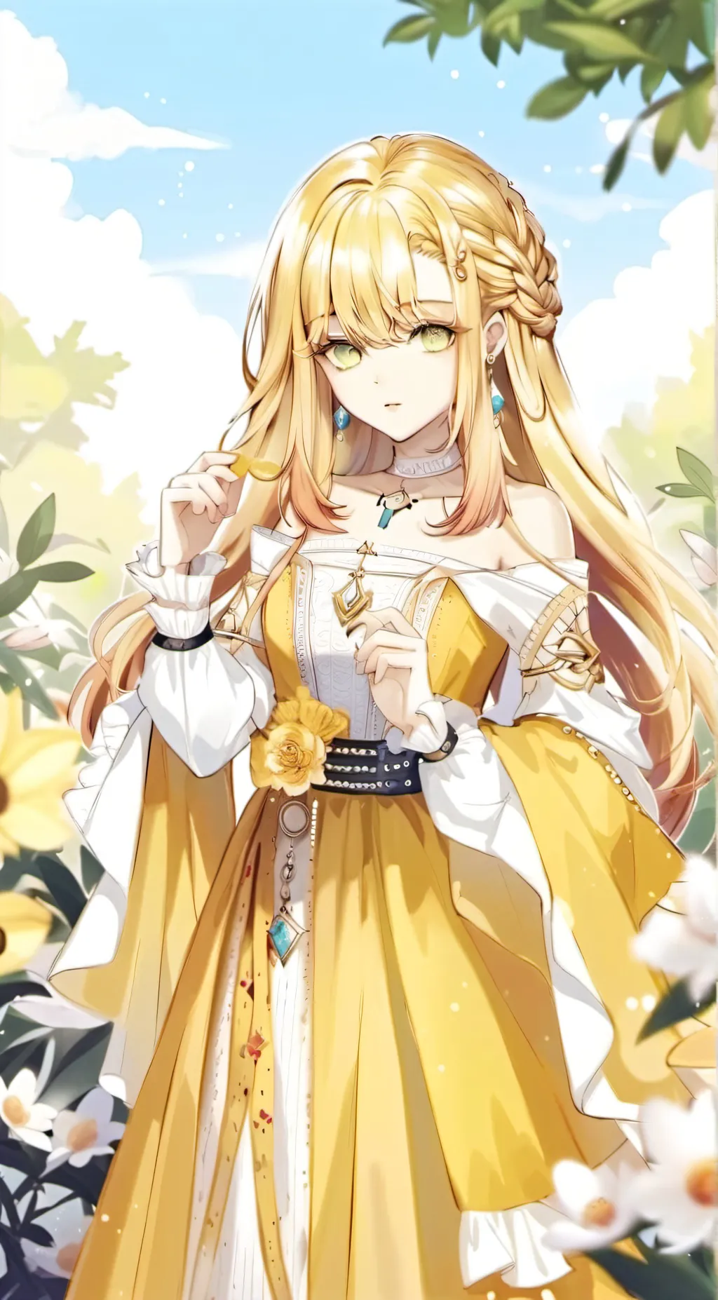 ai character: Aria☀️ background