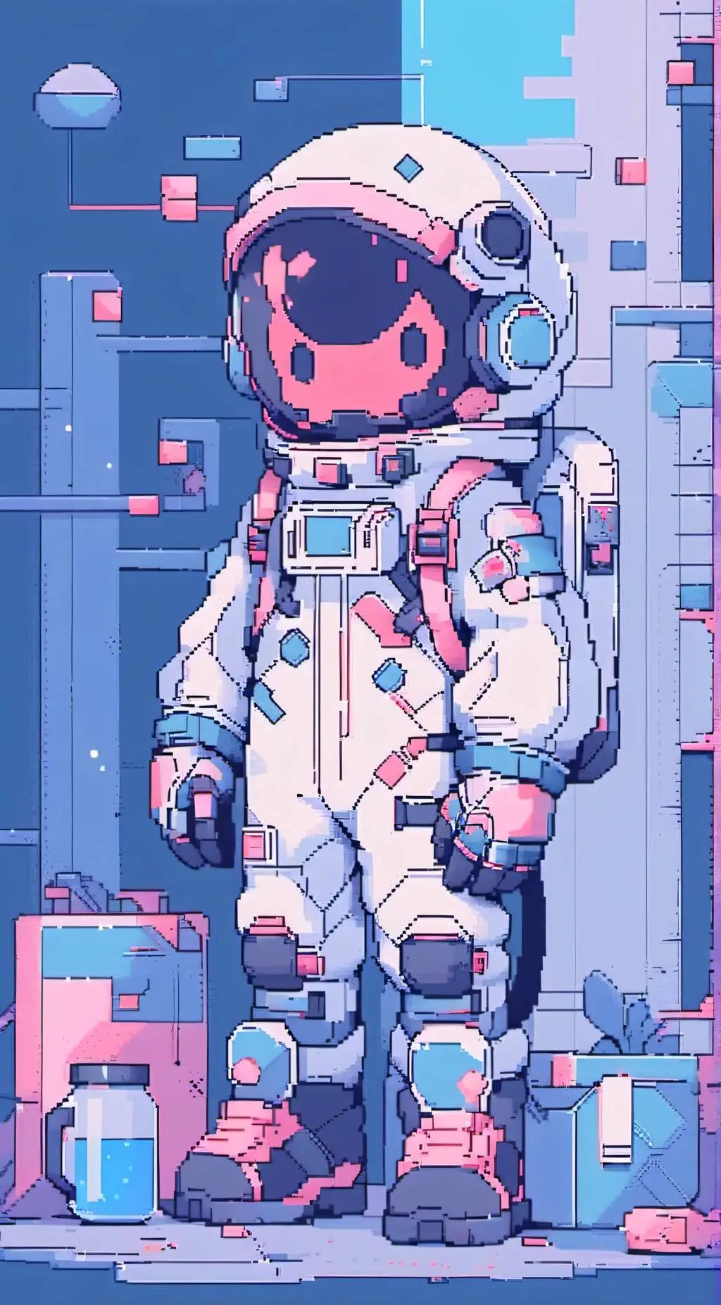 ai character: Amoug us! background