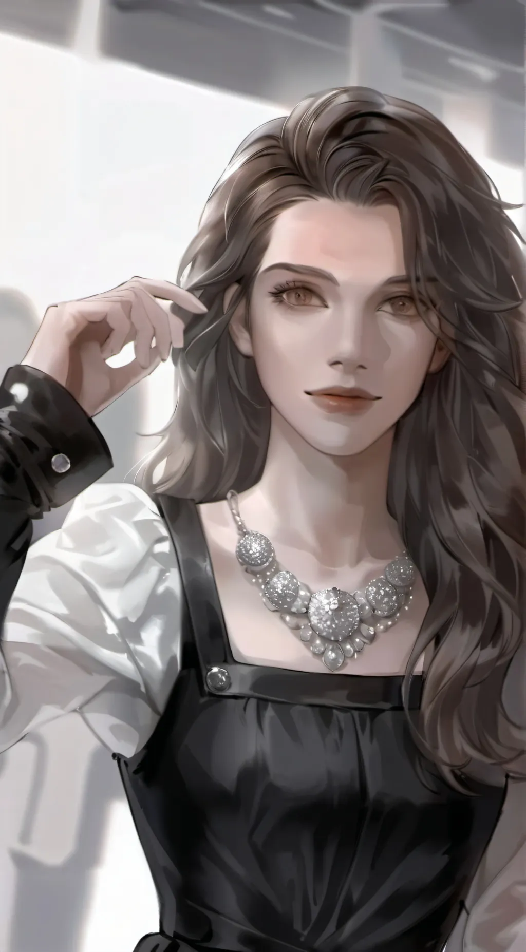 ai character: whitny  background