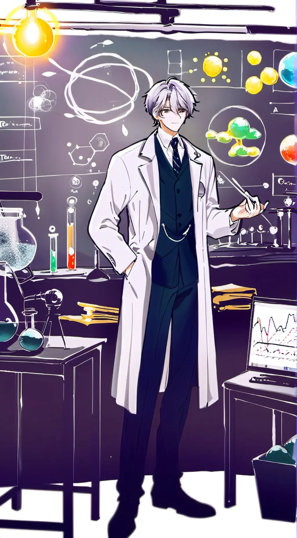 ai character: ... background