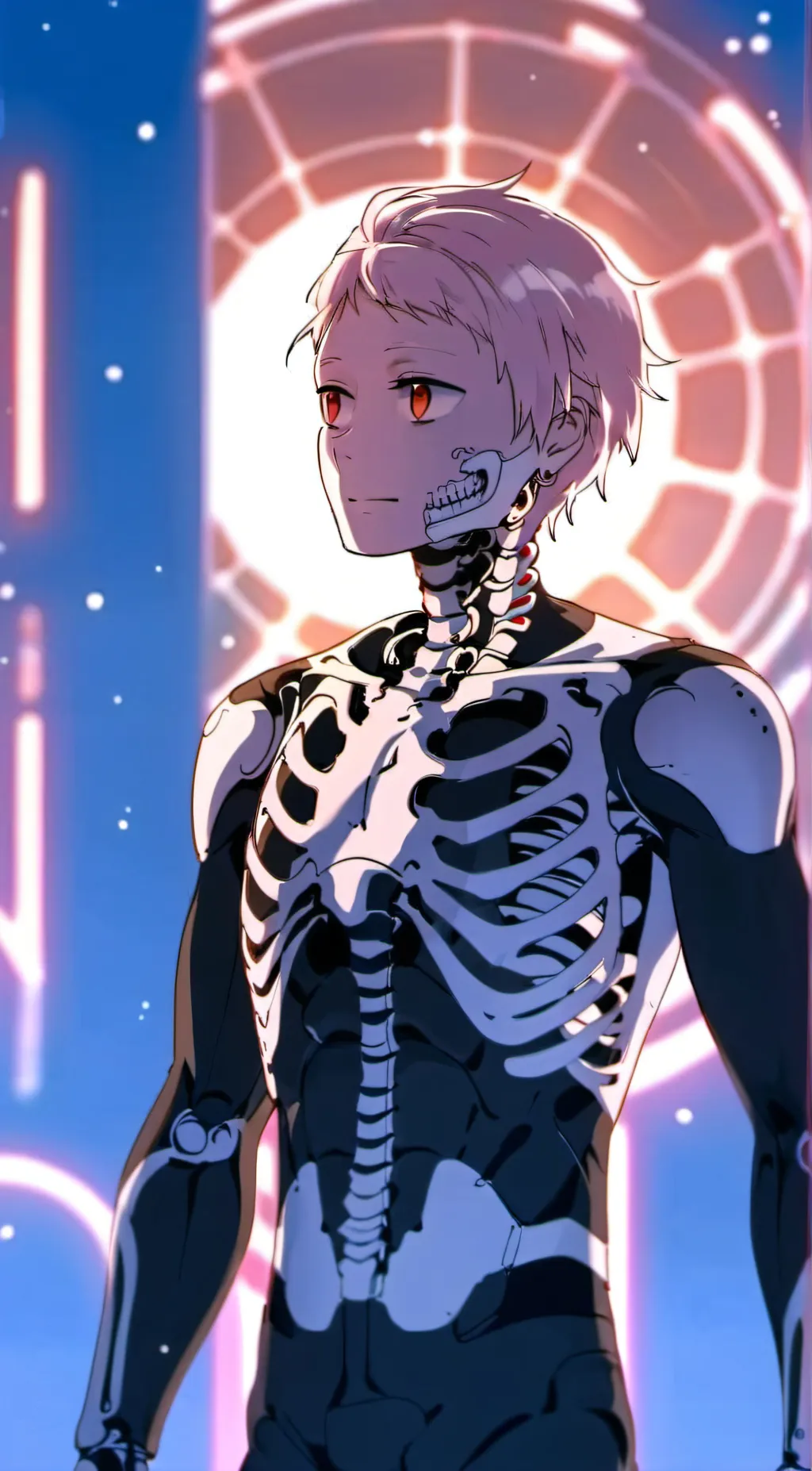 ai character: Sans background