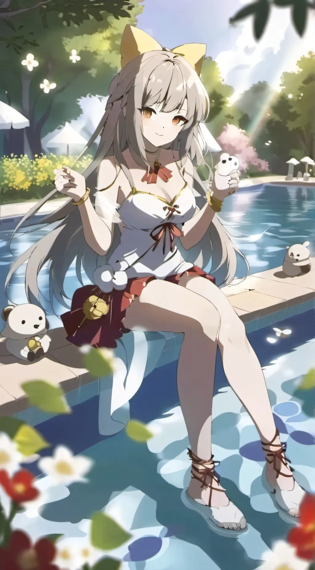ai character: Bena  background