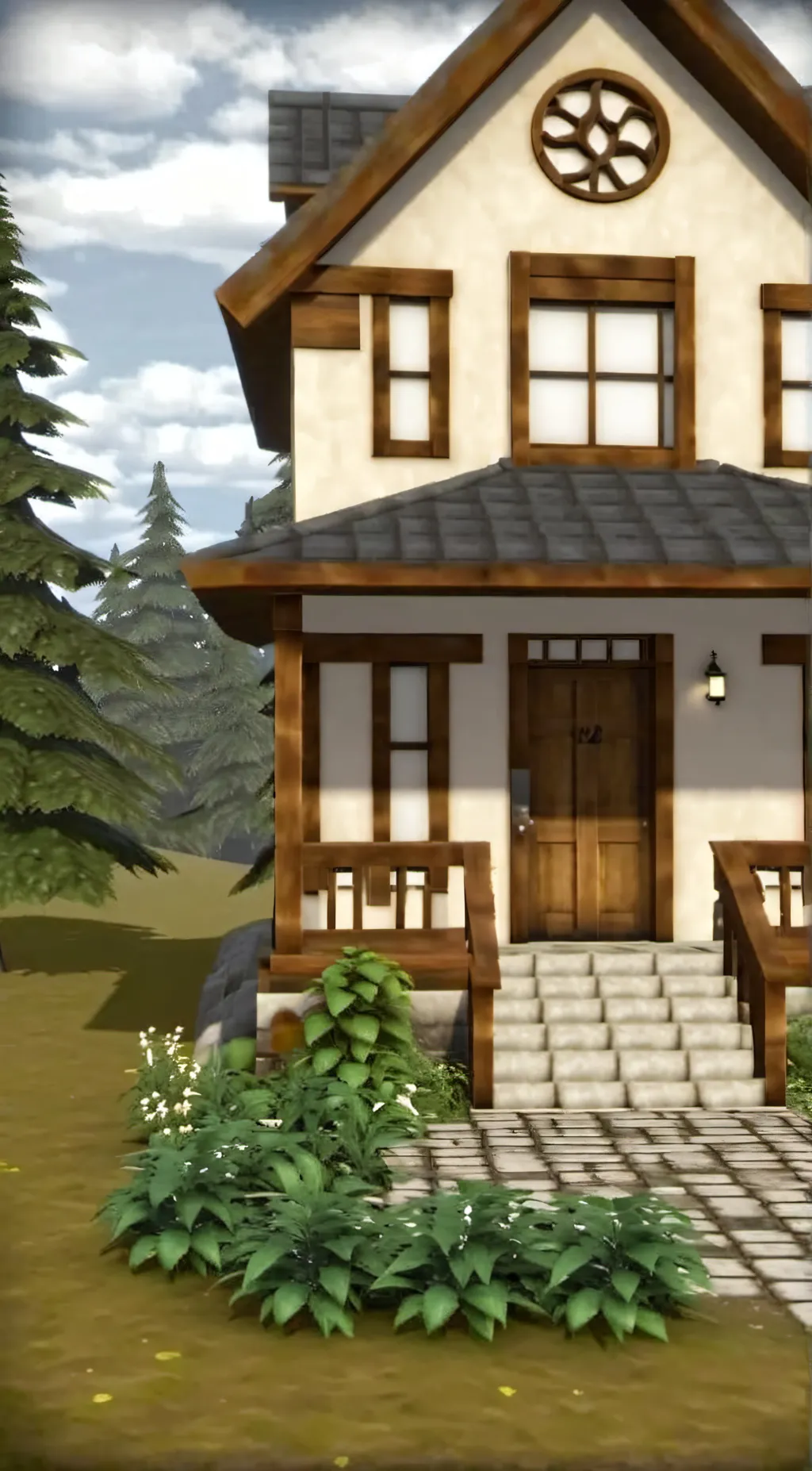 ai character: left home background