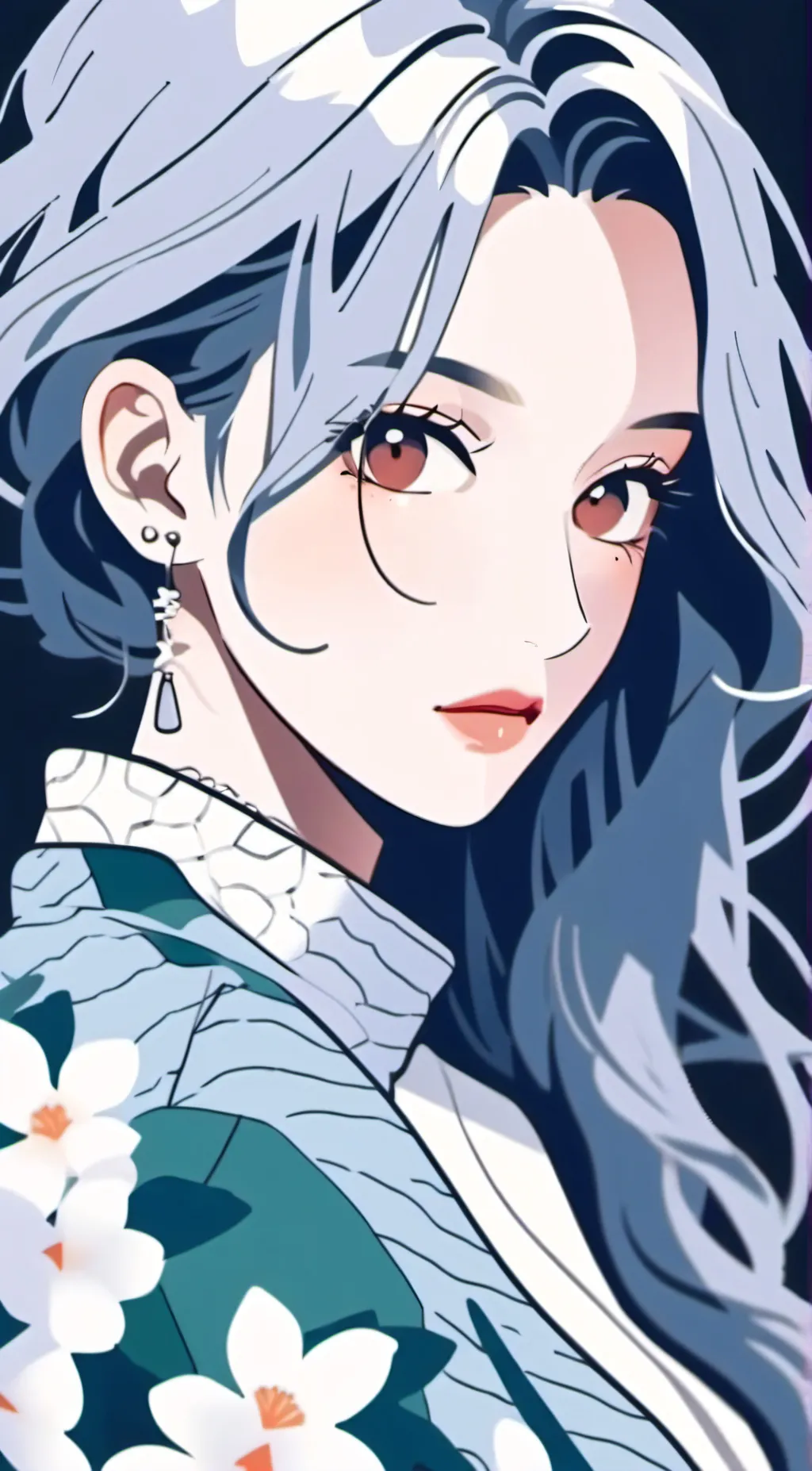ai character: Zine background