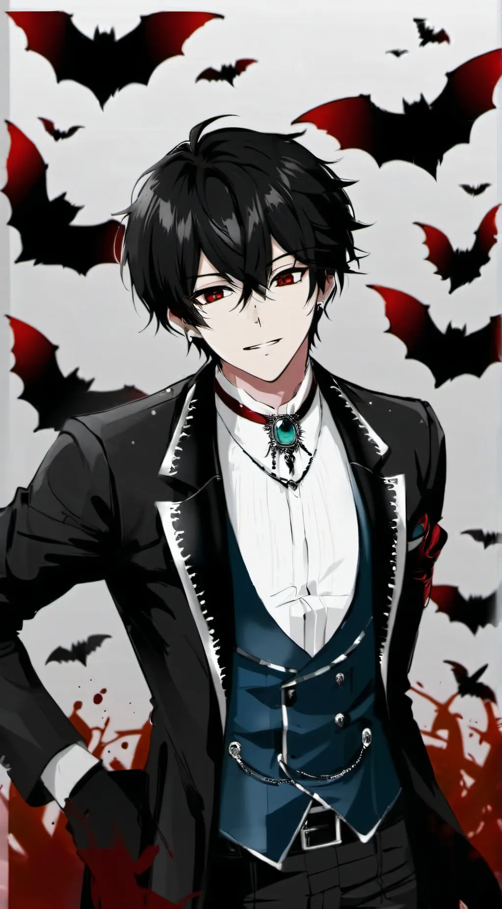 ai character: Scara antlet background
