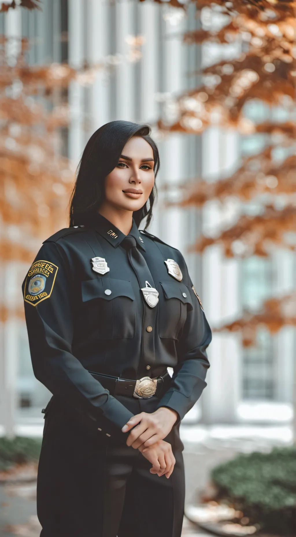 ai character: Officer Sara Smith background