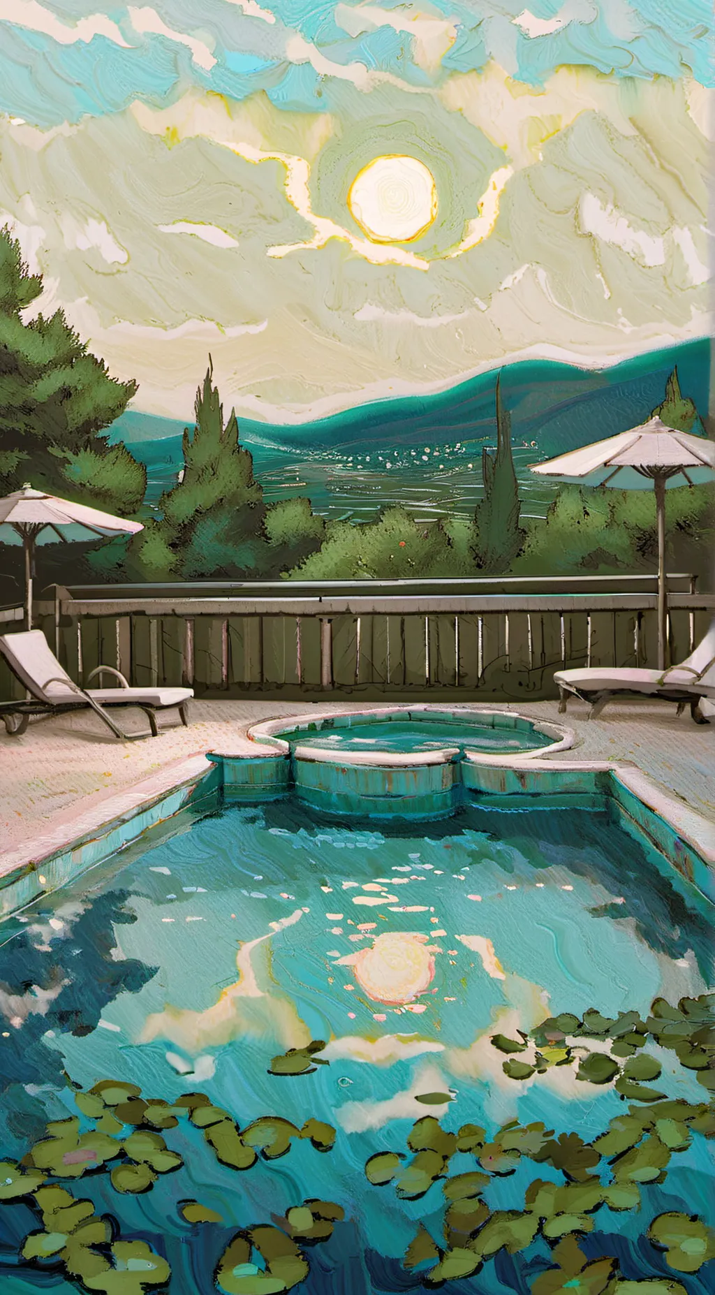 ai character: TADC pool background
